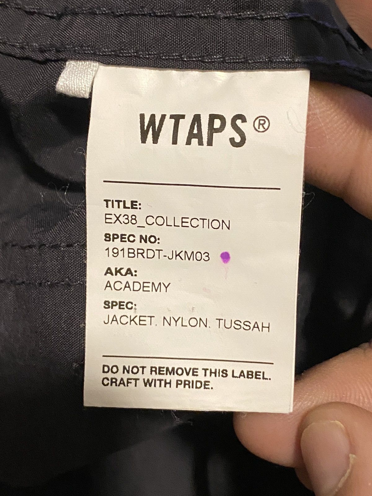 Japanese Brand × Wtaps WTAPS ACADEMY JACKET EXCELLENT CONDITION Size US XL / EU 56 / 4 - 15 Thumbnail