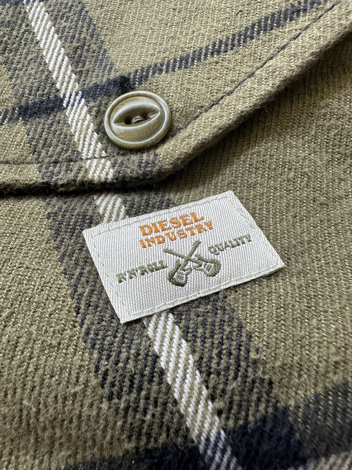 Diesel Y2k DIESEL heavy flannel 4 pocket Size US M / EU 48-50 / 2 - 16 Thumbnail
