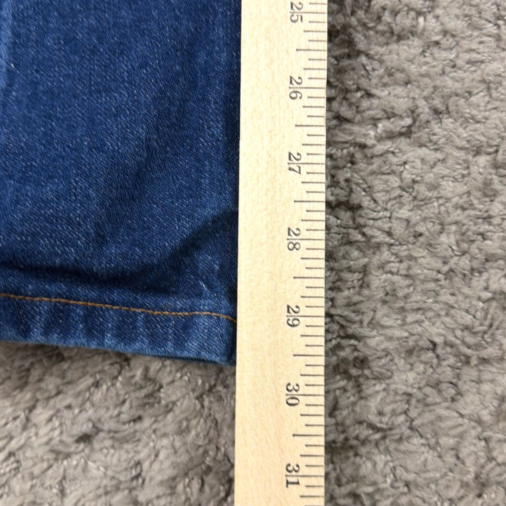Wrangler VINTAGE Wrangler Jeans Mens 38 Straight Denim Blue Dark Wash 30 Inseam USA Wrangler 39912NV Jeans Size US 38 / EU 54 - 7 Thumbnail
