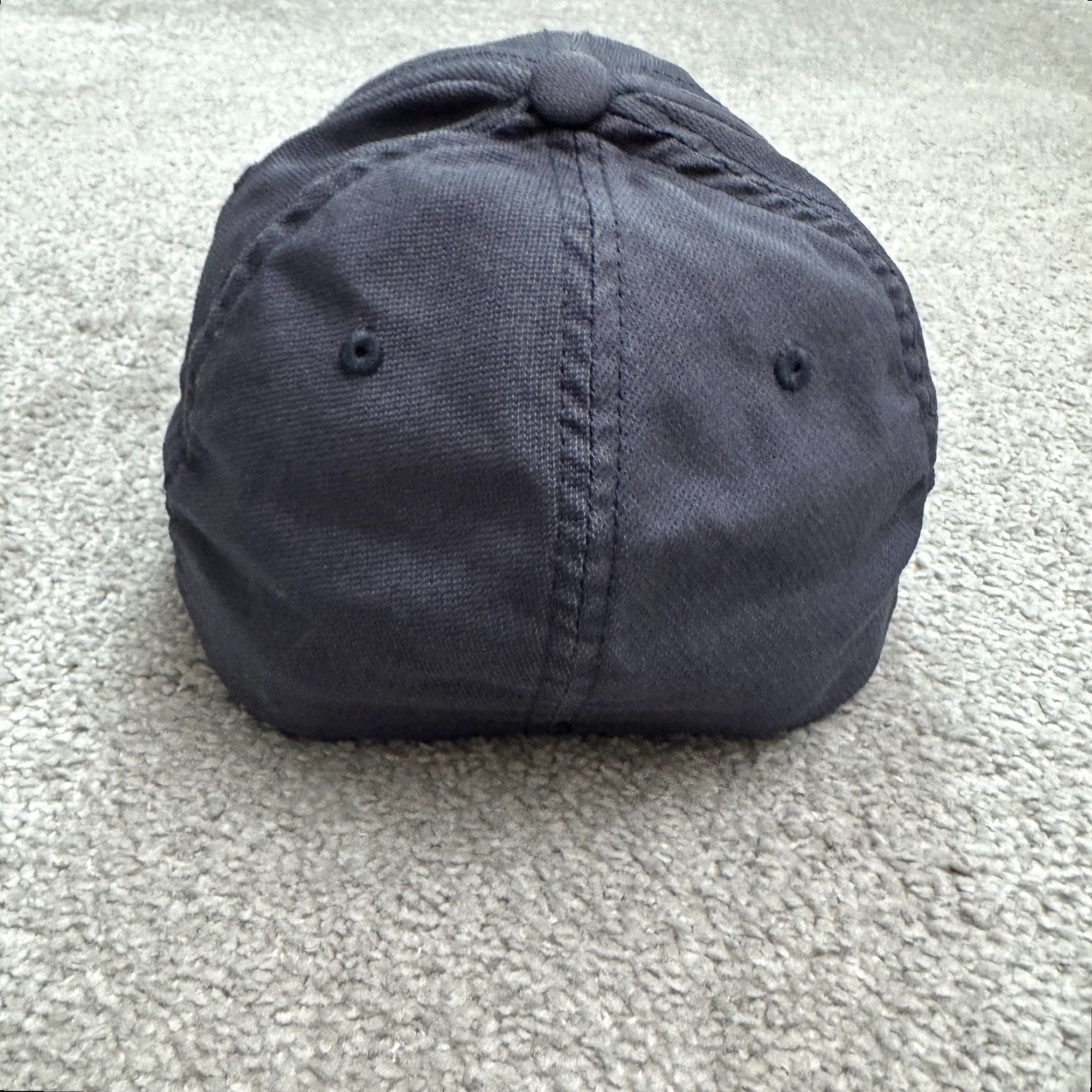 TravisMathew Travis Mathew Golf Hat Cap Mens L-XL Navy Blue Embroidered MVCG Yupoong Flexfit Casual Outdoor Preppy Logo Size ONE SIZE - 5 Thumbnail
