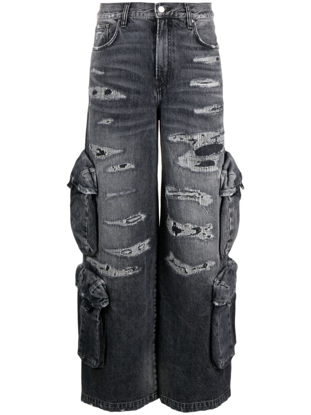Amiri o1y0425 Denim Jeans in Black Size 26" / US 2 / IT 38 - 1 Thumbnail