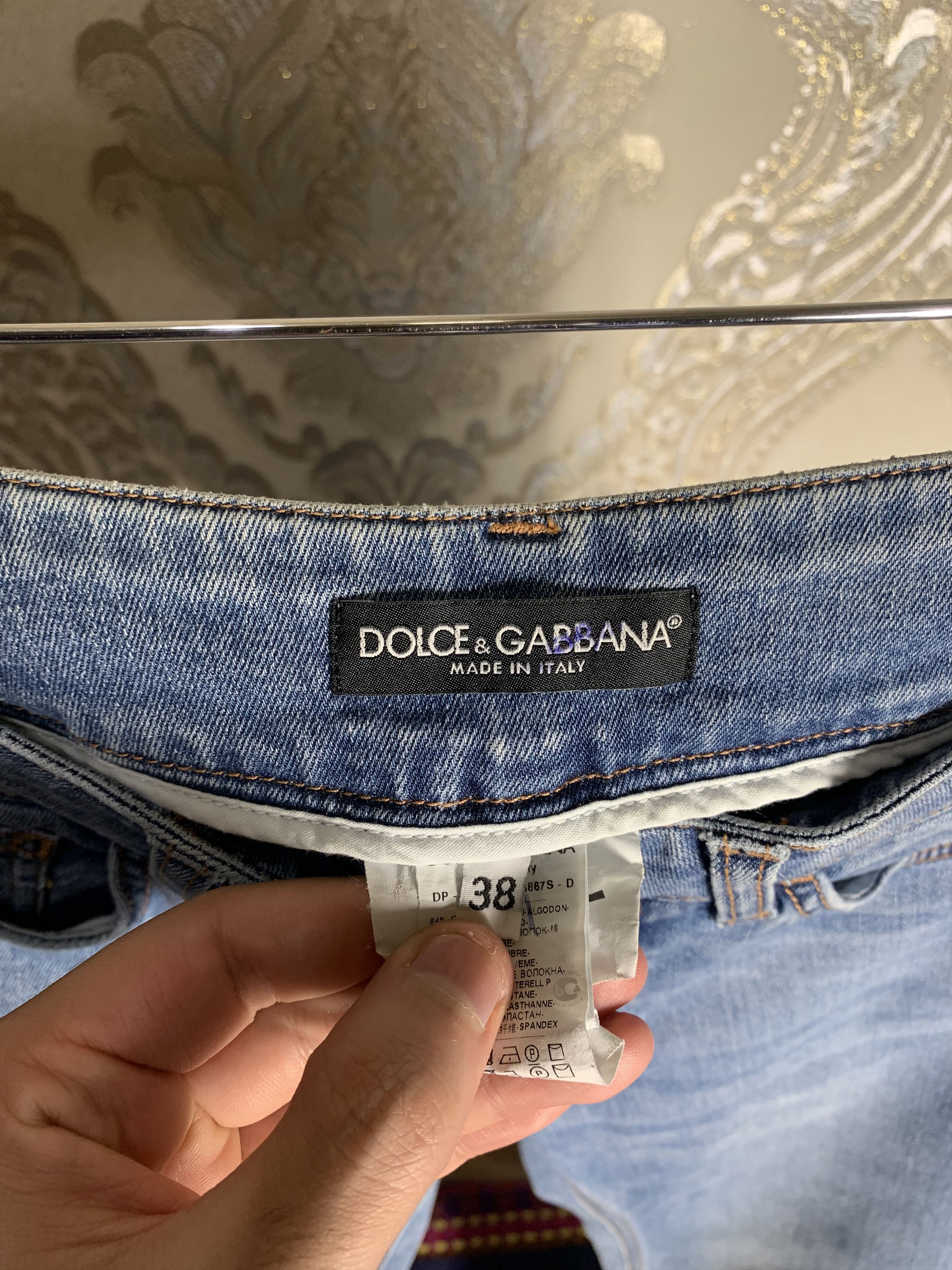 Dolce & Gabbana VINTAGE DOLCE & GABBANA ITALIAN DESIGNER DENIM JEANS BAGGY Size 38" / US 16 / IT 52 - 4 Thumbnail