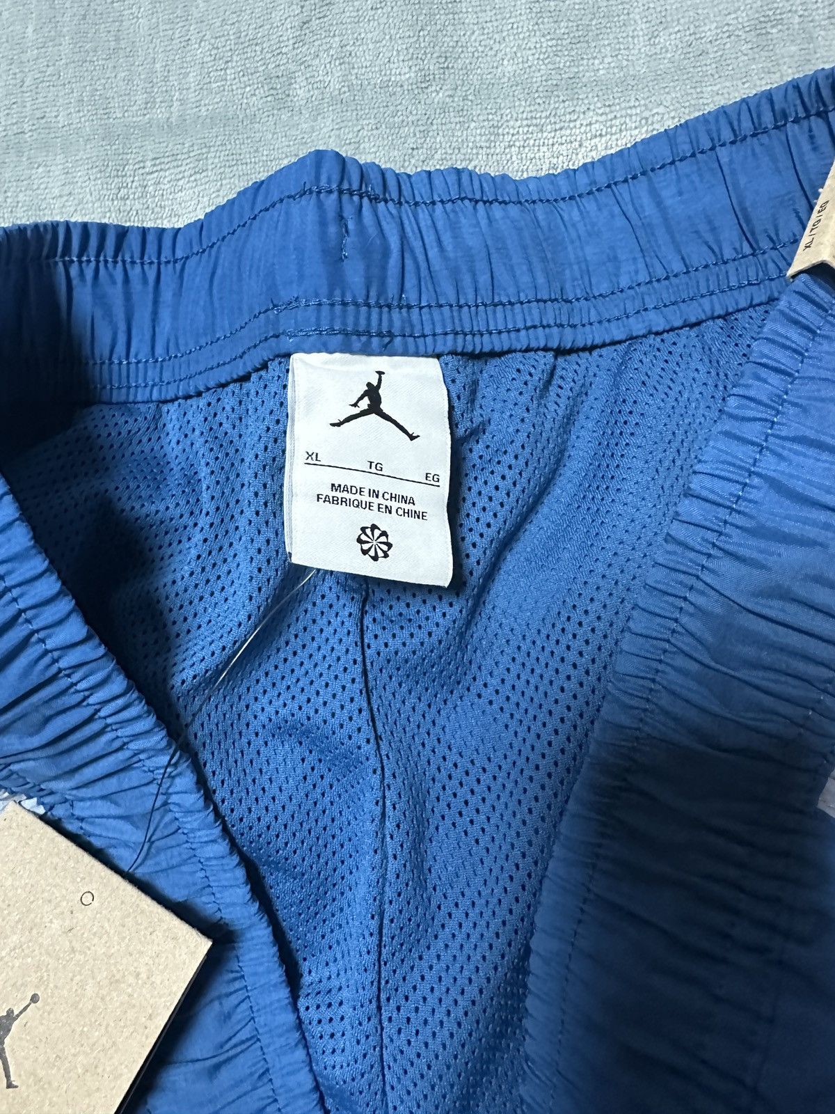Jordan Brand × Nike New Jordan Sport Jam Nylon Warm Up Mens XL Joggers Blue Size US 35 - 6 Thumbnail