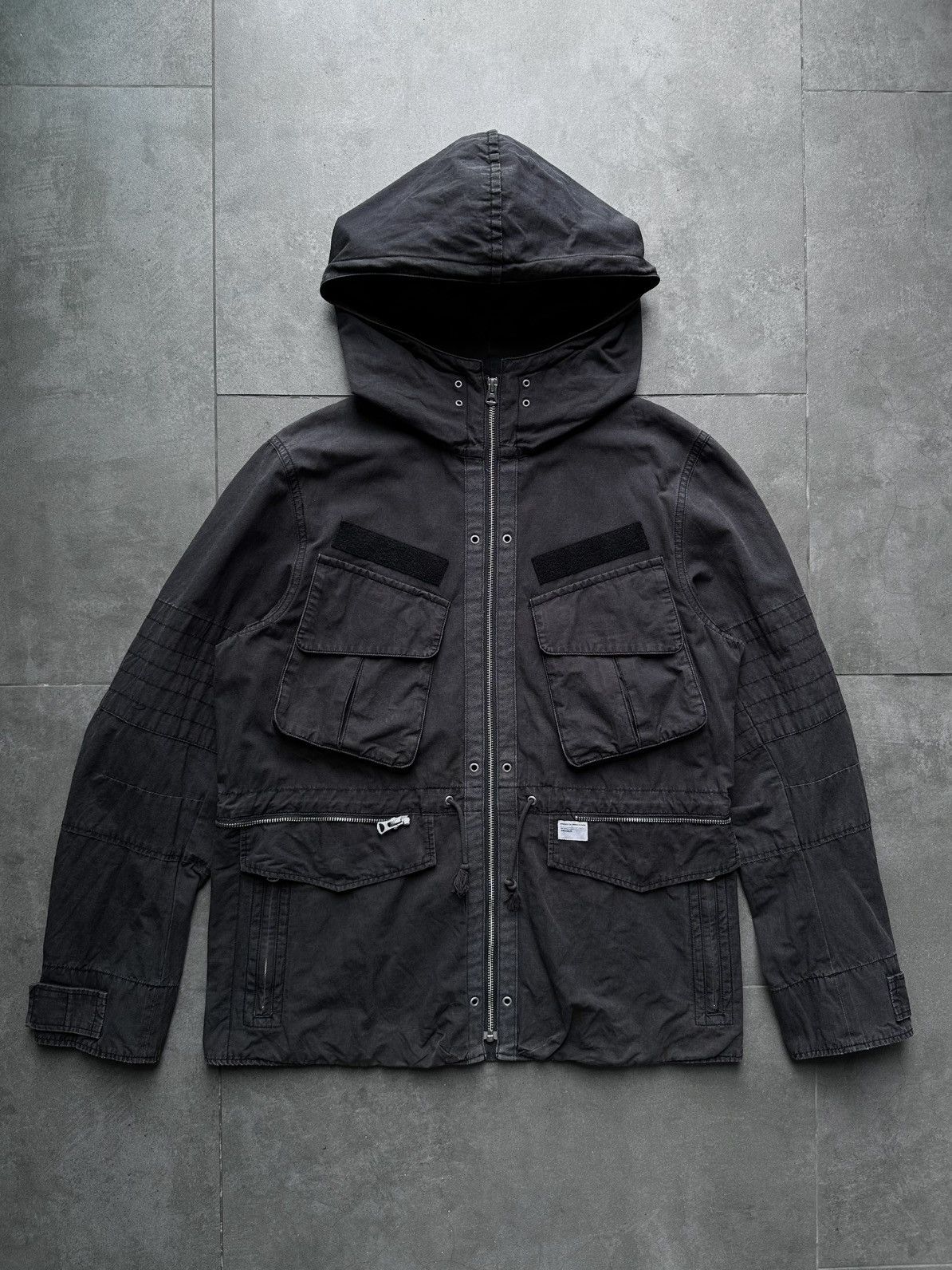 Undercover UNDERCOVER “UNDERMAN” TACTICAL HOODED CARGO JACKET Size US M / EU 48-50 / 2 - 1 Thumbnail