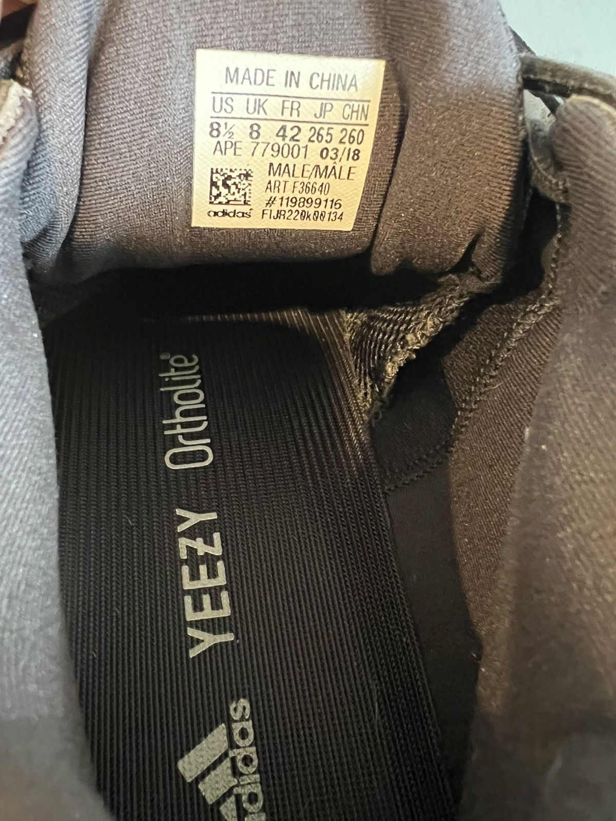 Yeezy Yeezy 500 utility black size 8.5 Size US 8.5 / EU 41-42 - 7 Thumbnail