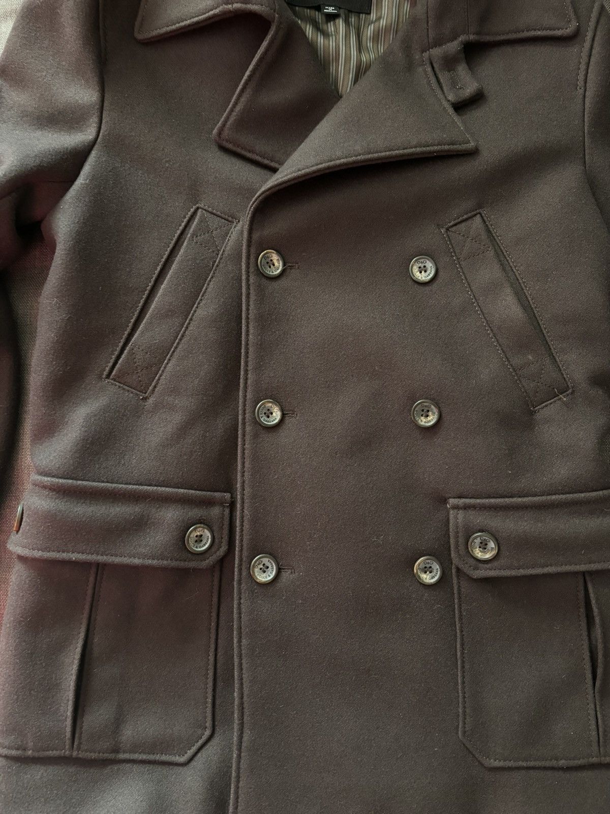 Dolce & Gabbana Dolce & Gabbana Double Breasted Coat Size US S / EU 44-46 / 1 - 3 Thumbnail