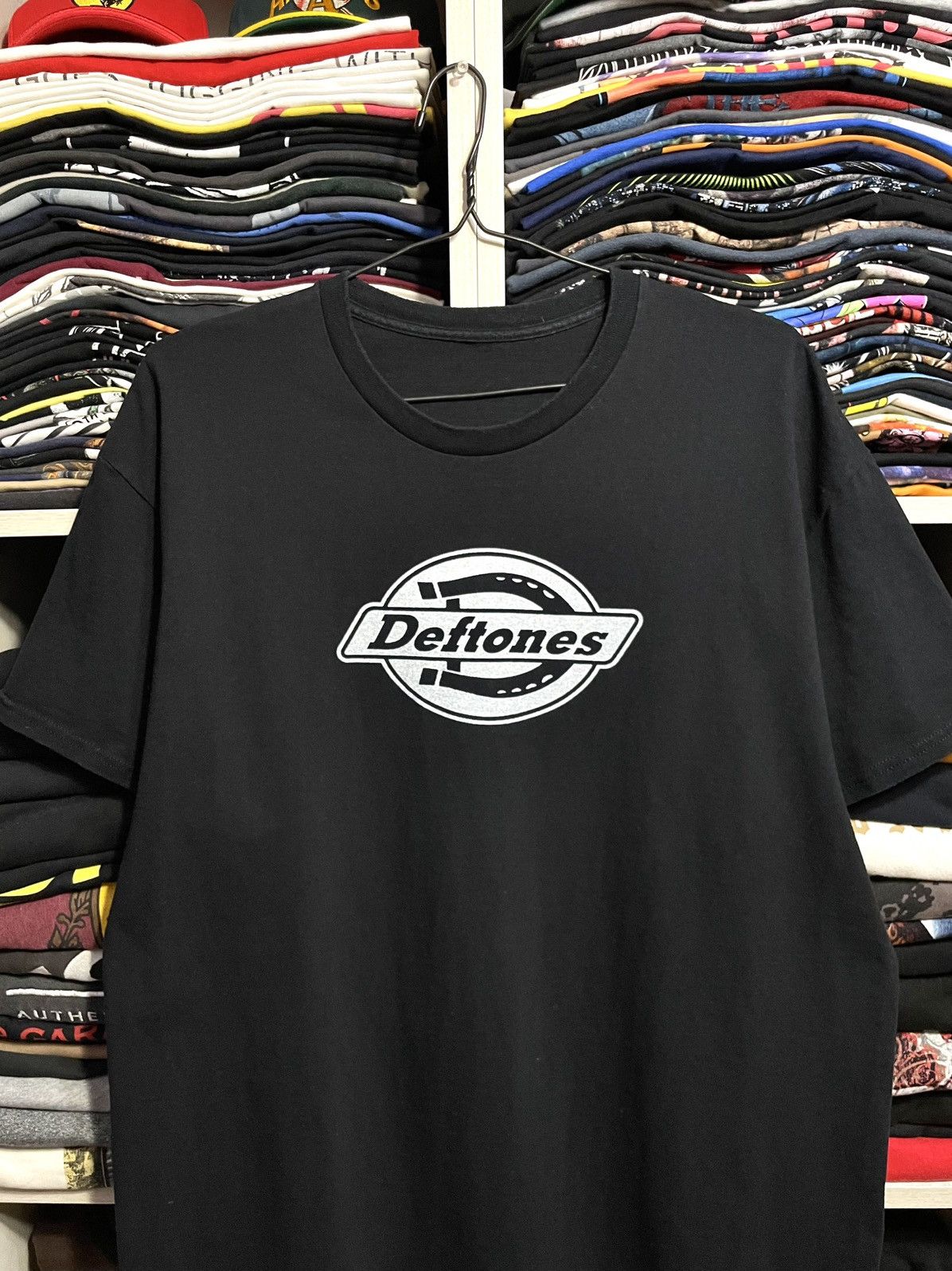 Vintage Deftones Dickies Logo Nu Metal Band T-Shirt