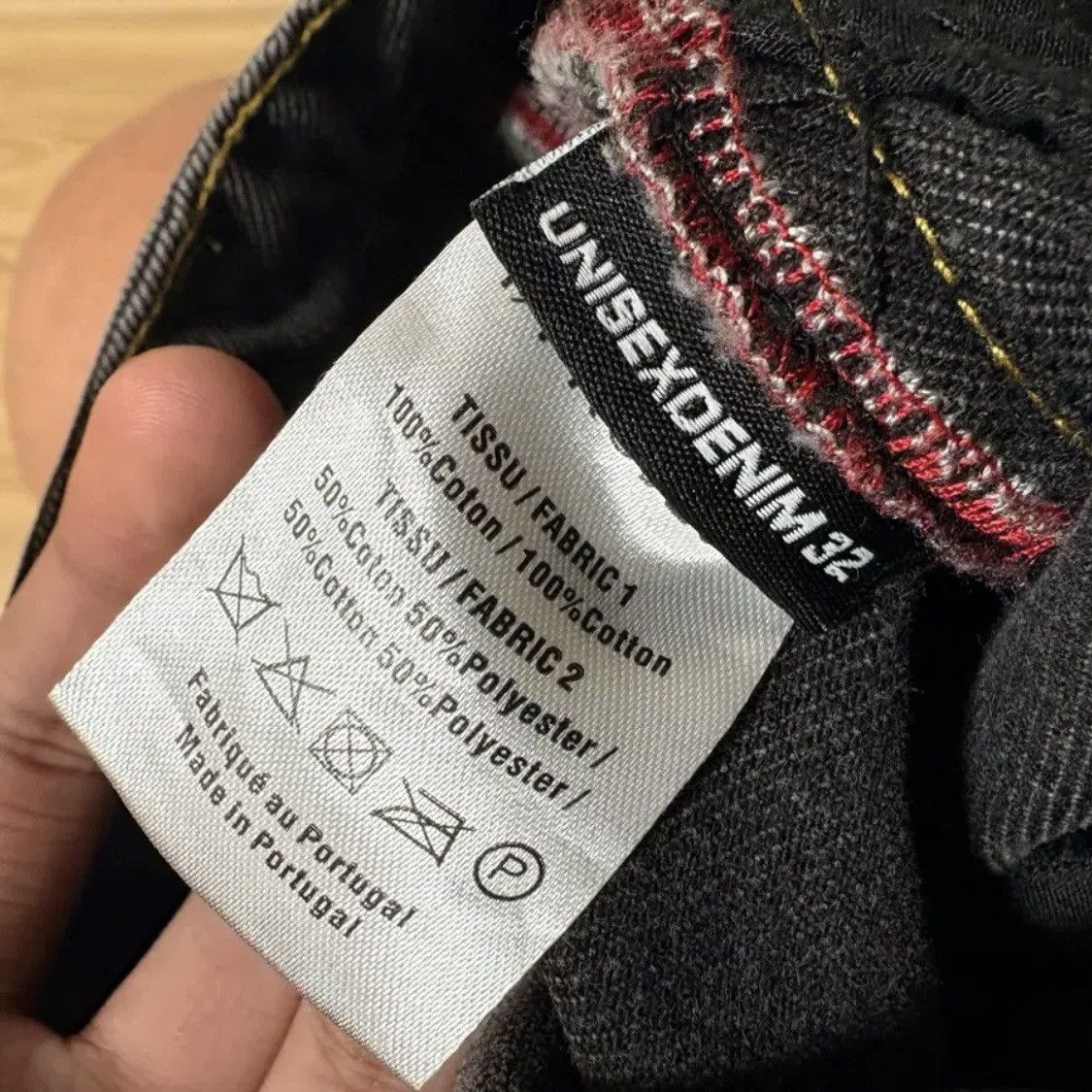Y/Project Y/Project Black Denim Jeans Size US 32 / EU 48 - 4 Thumbnail