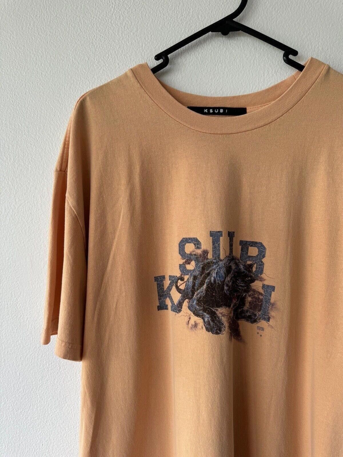 Ksubi new ksubi top mens medium m cat biggie apex puma orange Size US M / EU 48-50 / 2 - 2 Thumbnail
