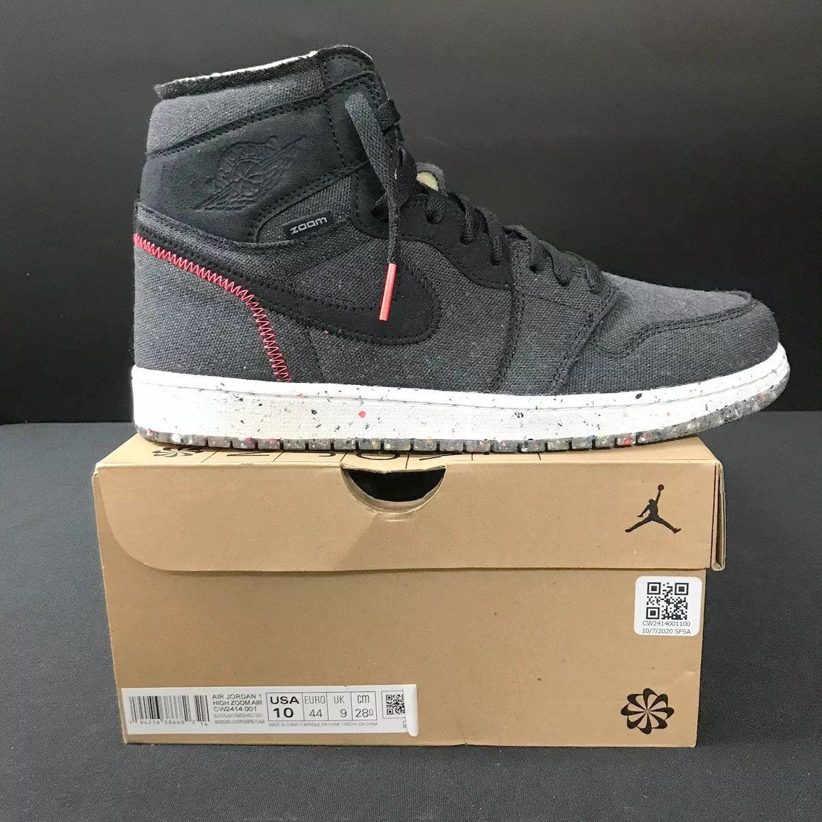 Jordan Brand Air Jordan 1 High Zoom “Crater” Space Hippie Size US 10 / EU 43 - 3 Thumbnail