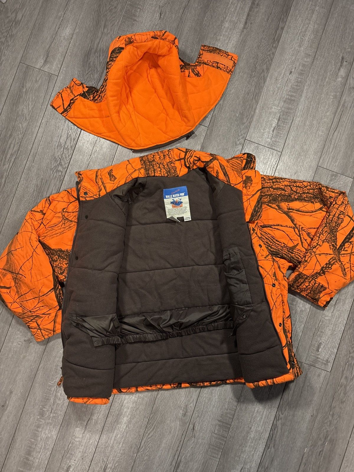 Walls Waterproof RealTree Puffer Size US L / EU 52-54 / 3 - 5 Thumbnail