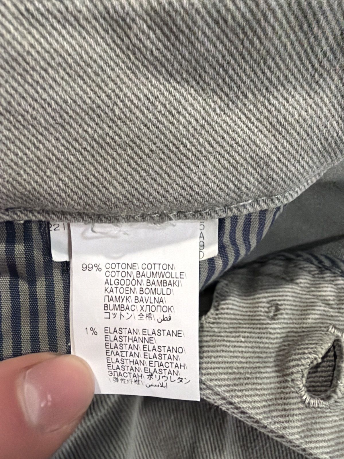 Brunello Cucinelli Brunello Cucinelli Olive Green Denim casual pants Size US 38 / EU 54 - 3 Thumbnail