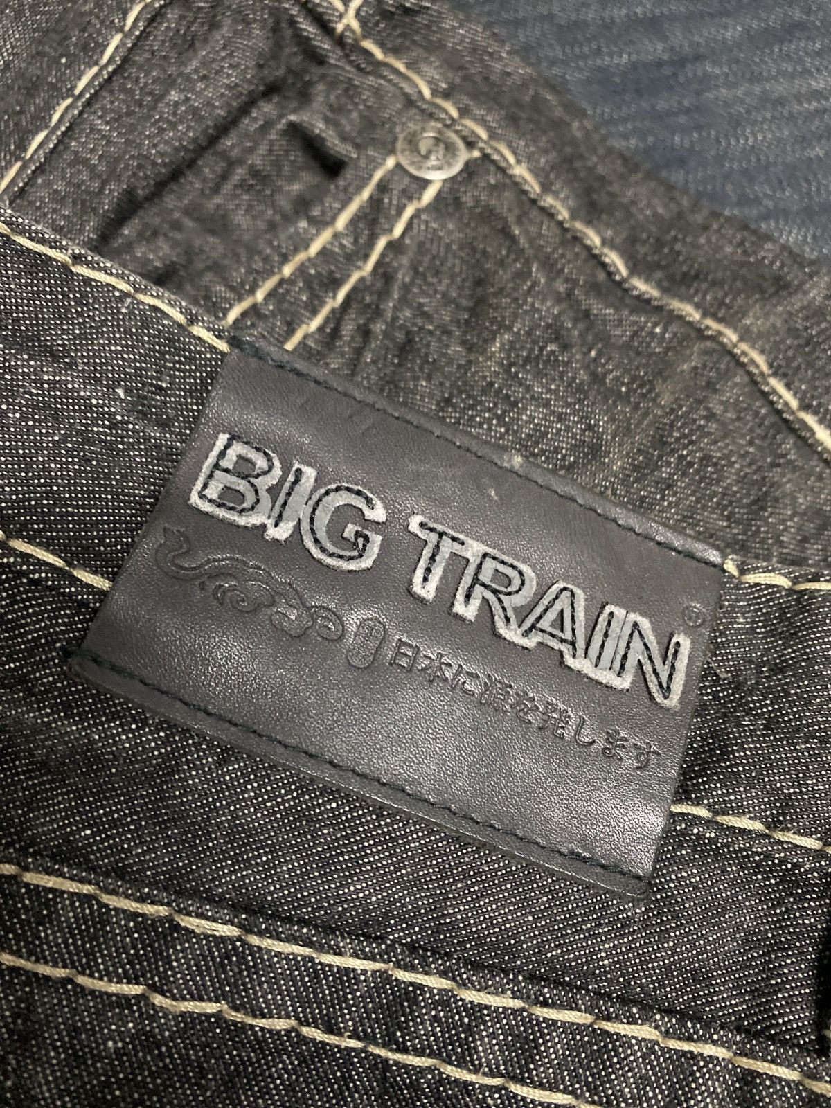 Japanese Brand Big Train Japanese Denim Jeans Heavy Stitch Style Size US 32 / EU 48 - 7 Thumbnail
