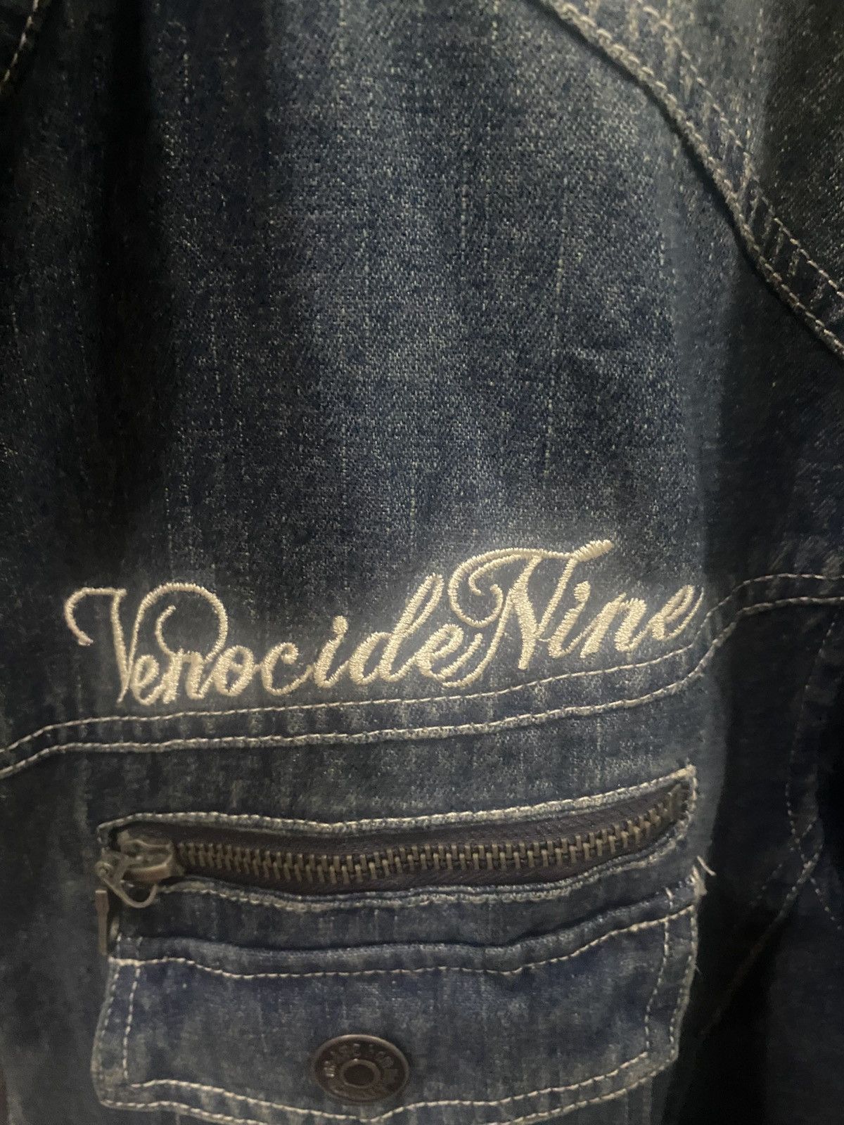 In The Attic Vintage In The Attic Denim Jacket Size US XXL / EU 58 / 5 - 4 Thumbnail