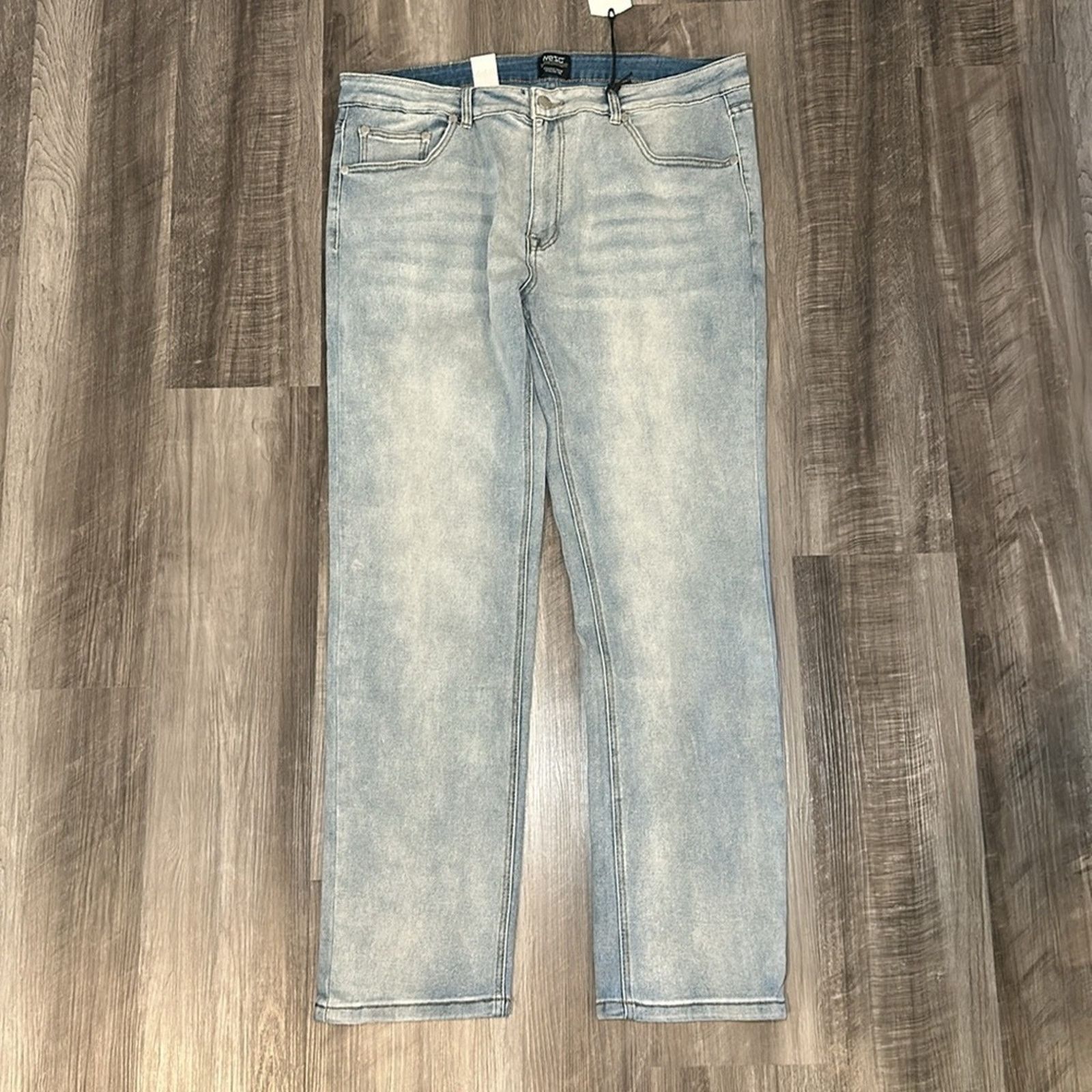 WeSC WESC Bob Straight Leg Jeans - 36x32 Size US 36 / EU 52 - 2 Thumbnail