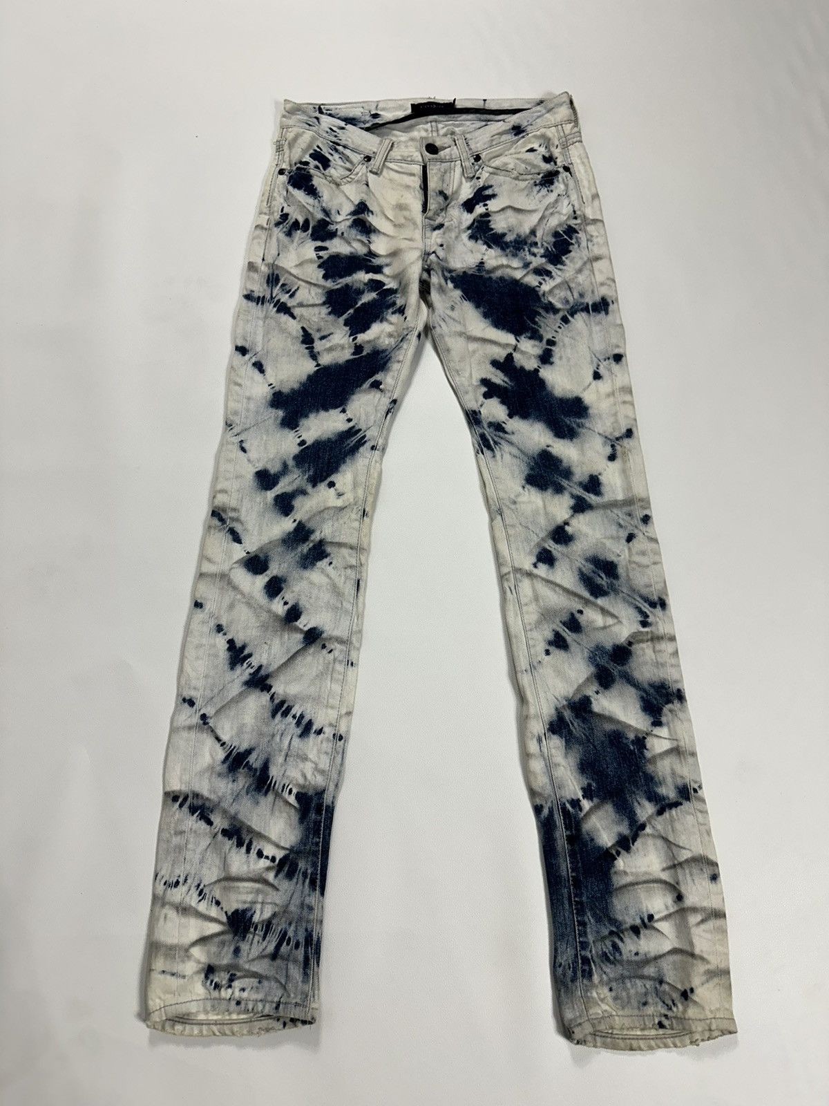 Japanese Brand Civarize Acid Wash Skinny Jeans Pants Size US 29 - 1 Thumbnail