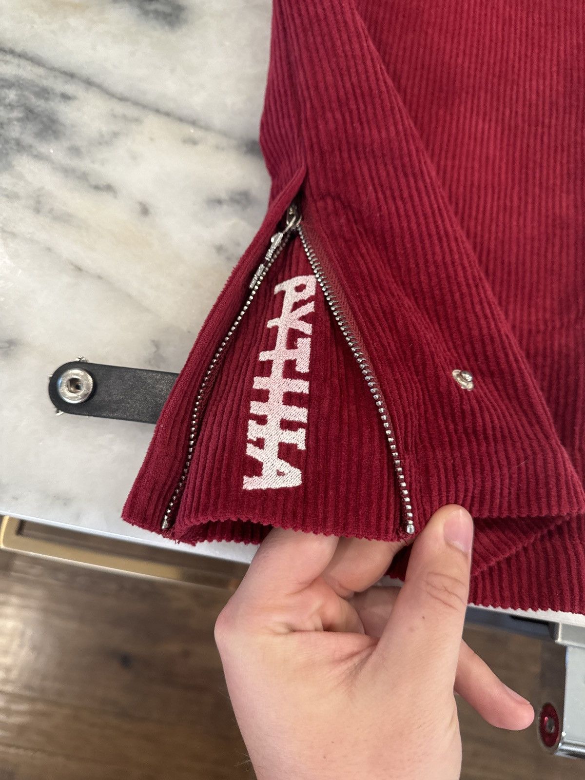 Pythia Pythia Red Corduroy Pants Size US 32 / EU 48 - 5 Thumbnail