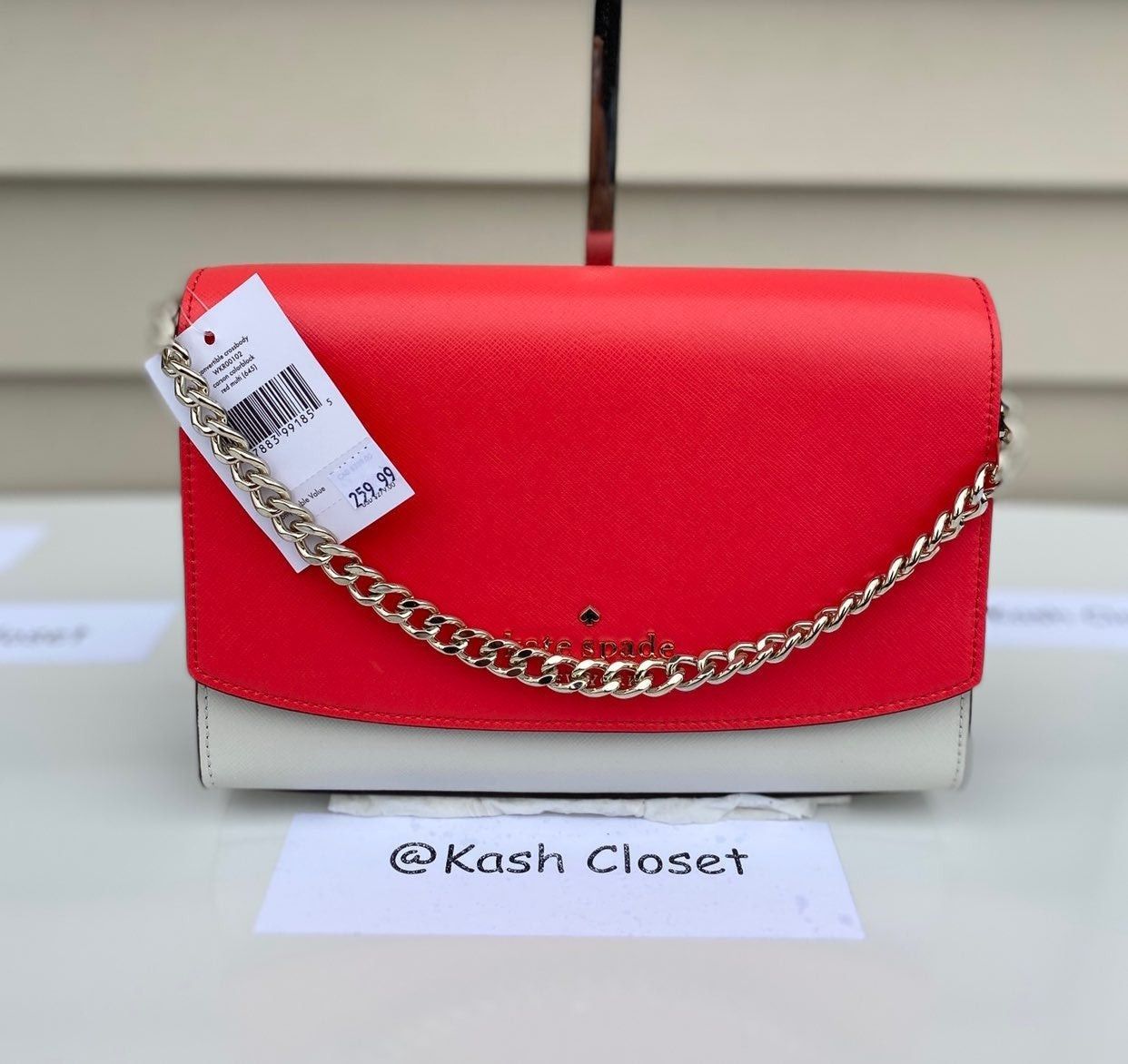 Kate Spade Carson Crossbody Purse Convertible Shoulder Bag