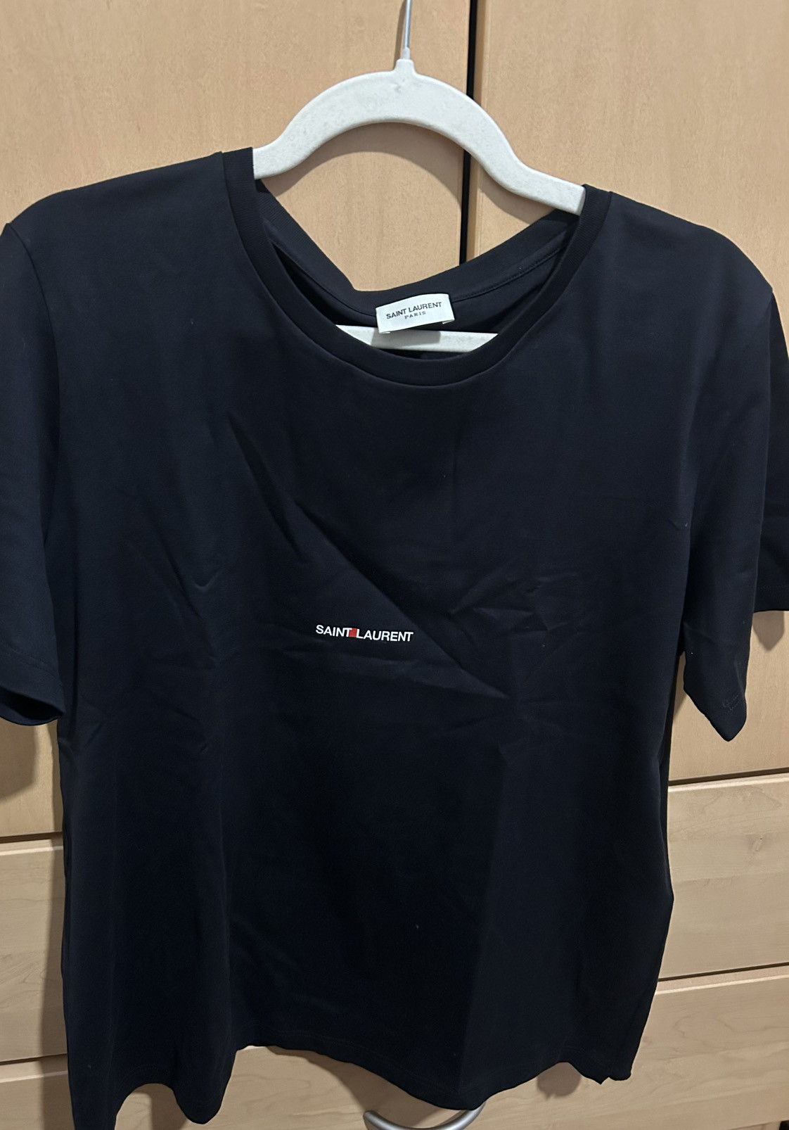 Yves Saint Laurent Black YSL Shirt Size US L / EU 52-54 / 3 - 1 Thumbnail