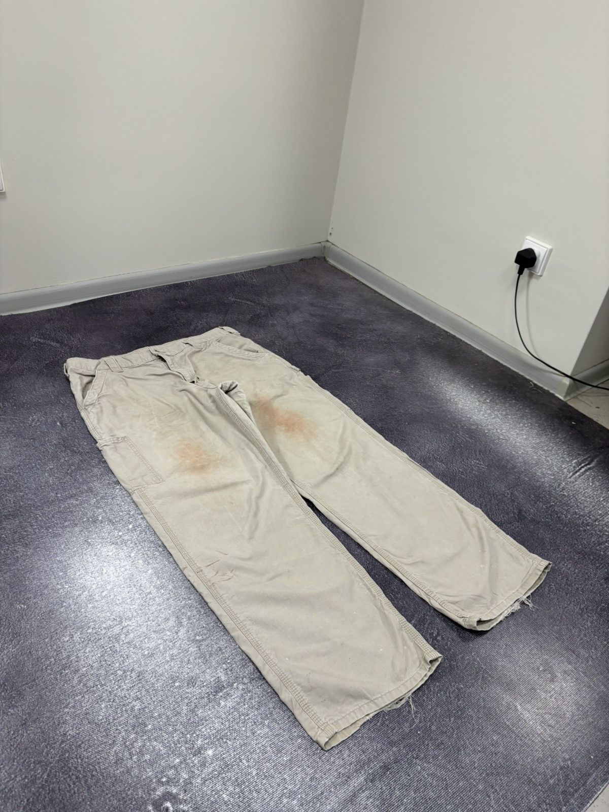 Carhartt Vintage Carhartt Dungaree Fit Y2K Hype Baggy Pants Size US 36 / EU 52 - 11 Thumbnail