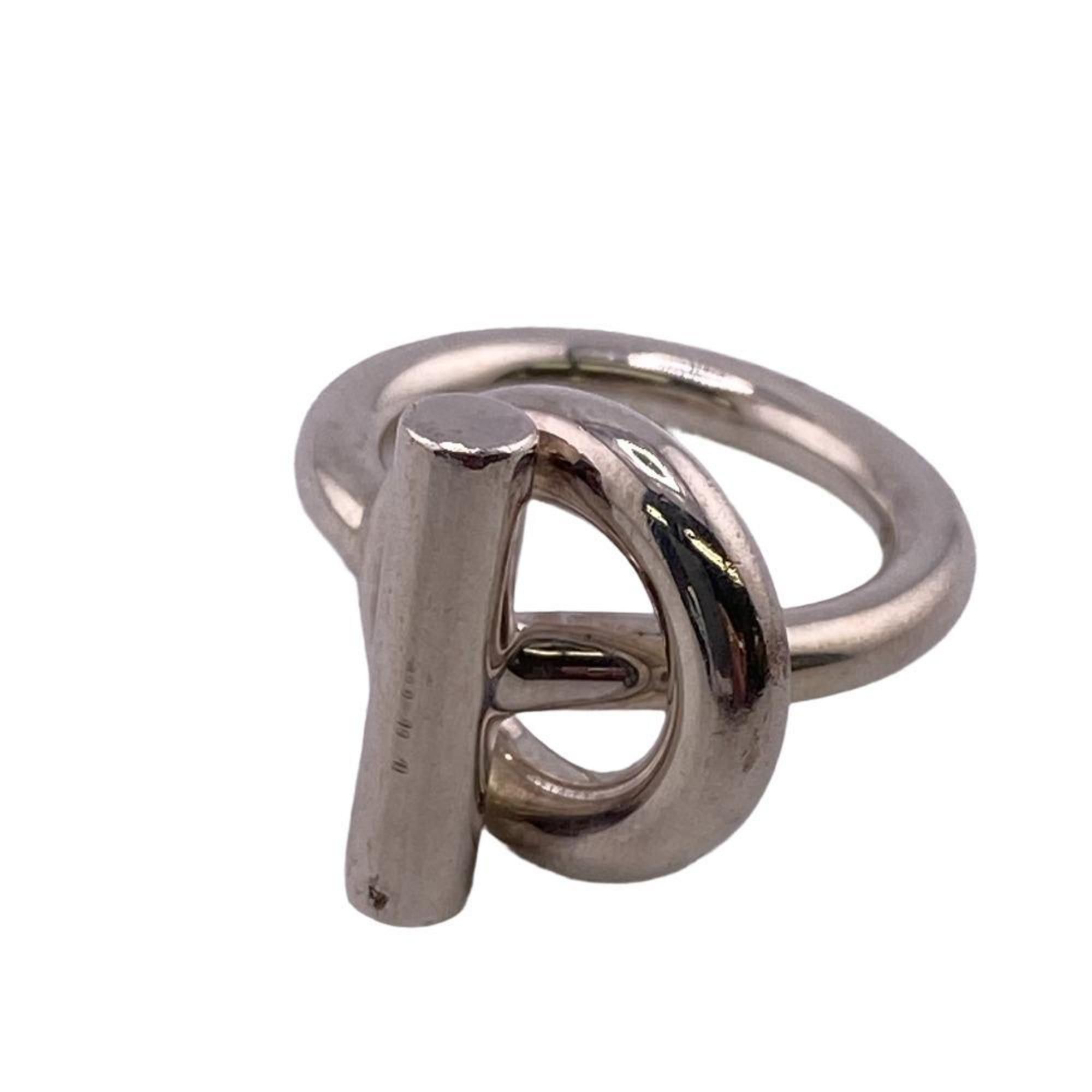 image of Hermes Echappé Ring 50 925 8.9G Silver Unisex Z0006563, Women's