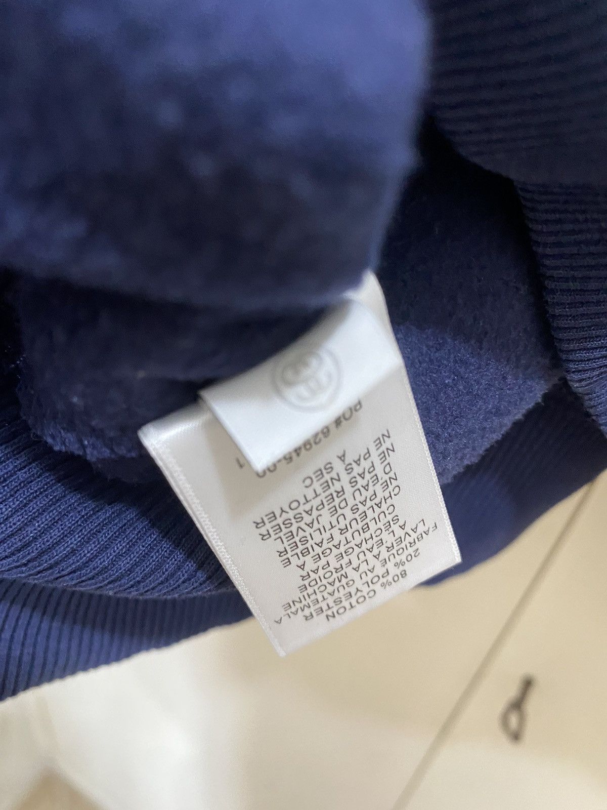 Stussy Stüssy Dadi sweatshirt, size XL, blue, with print, used Size US XL / EU 56 / 4 - 17 Thumbnail