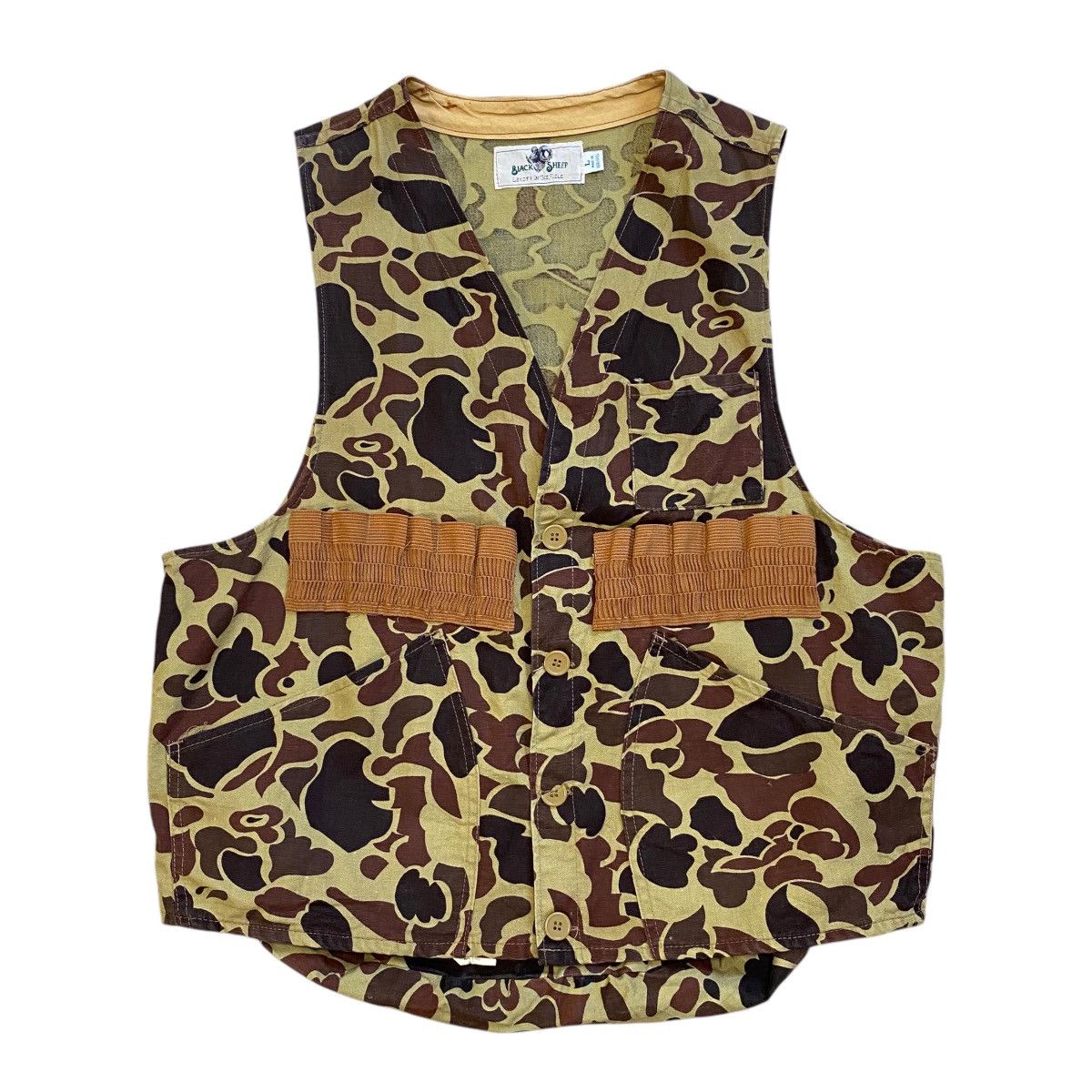 Buzz Rickson's × Japanese Brand 💥 VTG DUCK CAMOUFLAGE TACTICAL HUNTING VEST Size US L / EU 52-54 / 3 - 1 Thumbnail