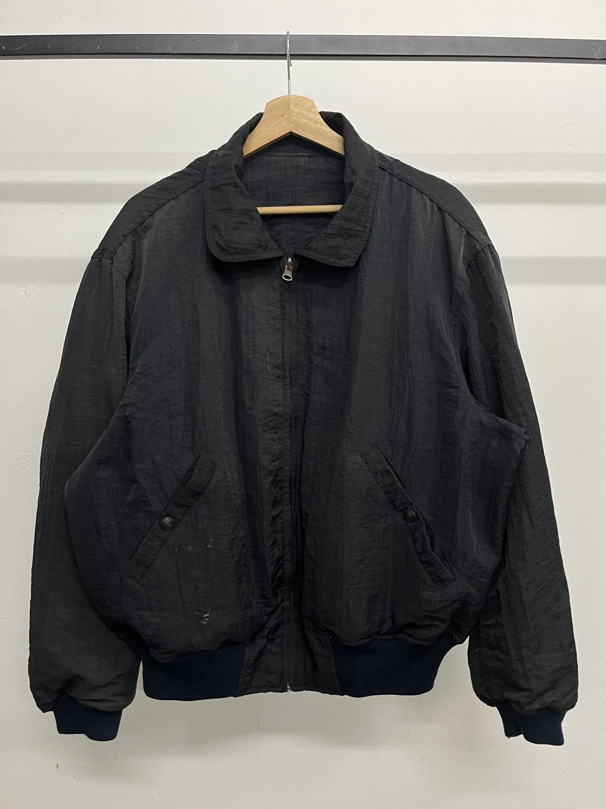Japanese Brand Batsu Reversible Parachute Utility Bomber Issey Miyake Style Size US L / EU 52-54 / 3 - 22 Thumbnail