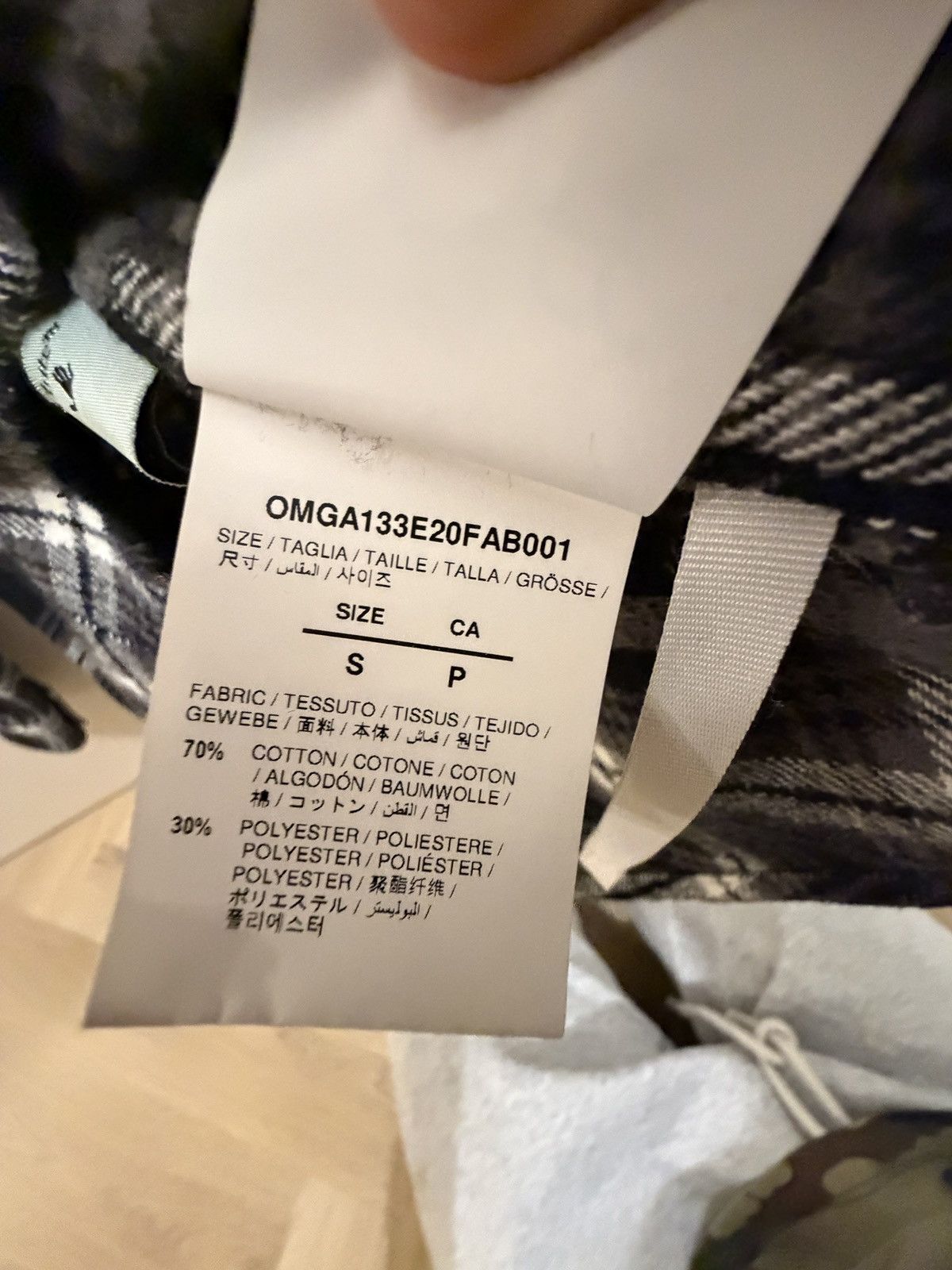 Off-White OFF-WHITE Stencil Flannel Check Shirt Size US S / EU 44-46 / 1 - 6 Thumbnail