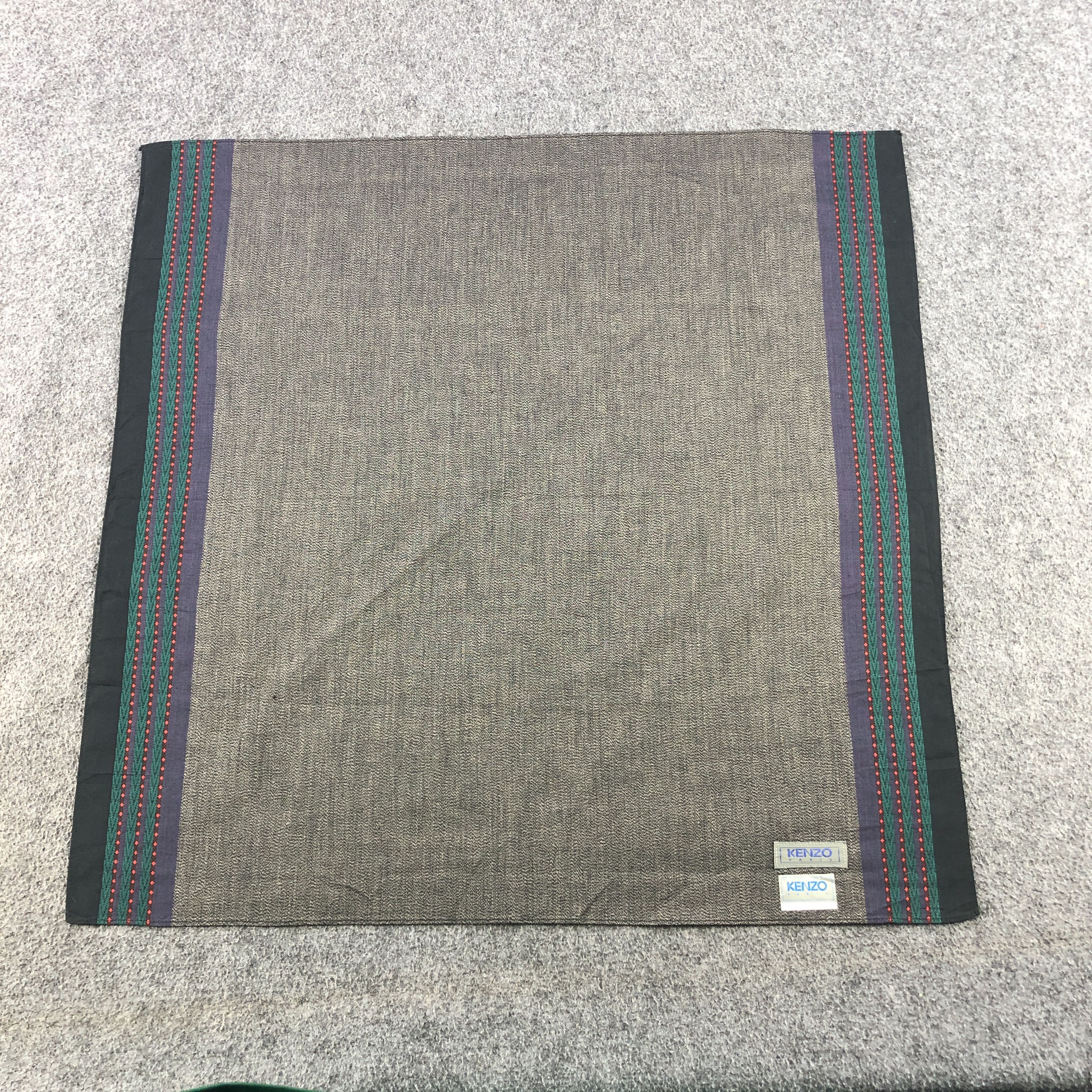 Kenzo Kenzo Floral Handkerchief Neckerchief Bandana H2373 Size ONE SIZE - 1 Thumbnail