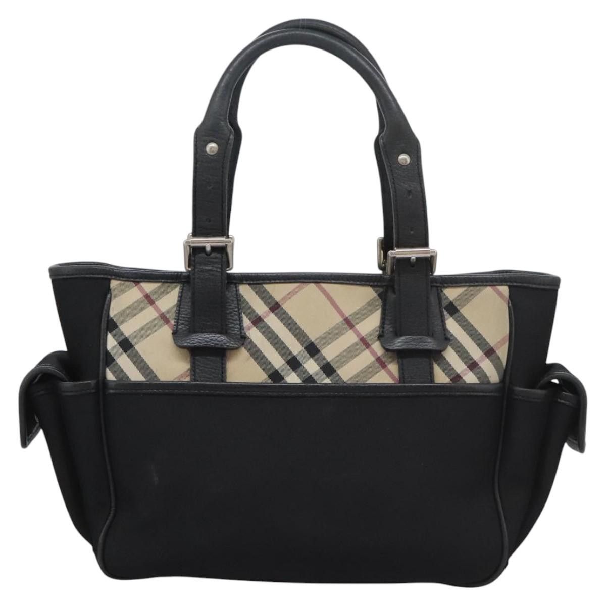 Burberry Nova Check Beige Canvas Tote Bag (Pre-Owned) Size ONE SIZE - 1 Thumbnail