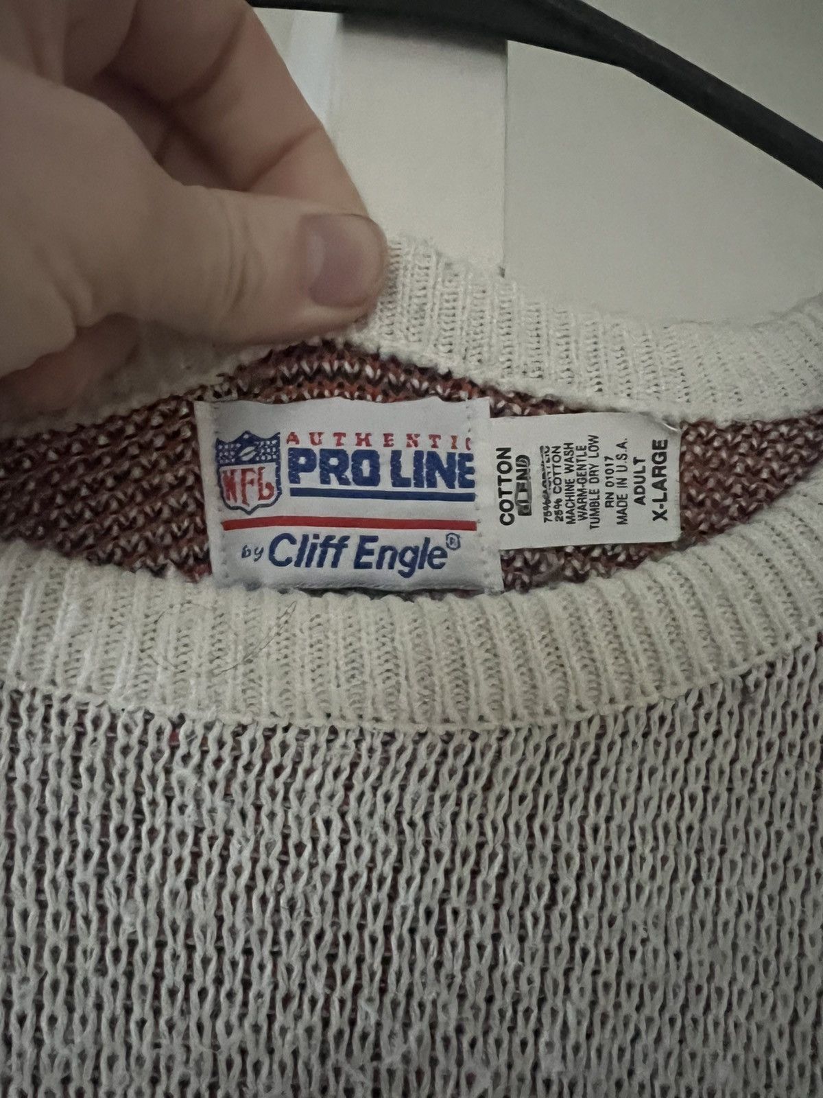 NFL Vintage NFL Bengals Knitted Sweater Size US XL / EU 56 / 4 - 2 Thumbnail