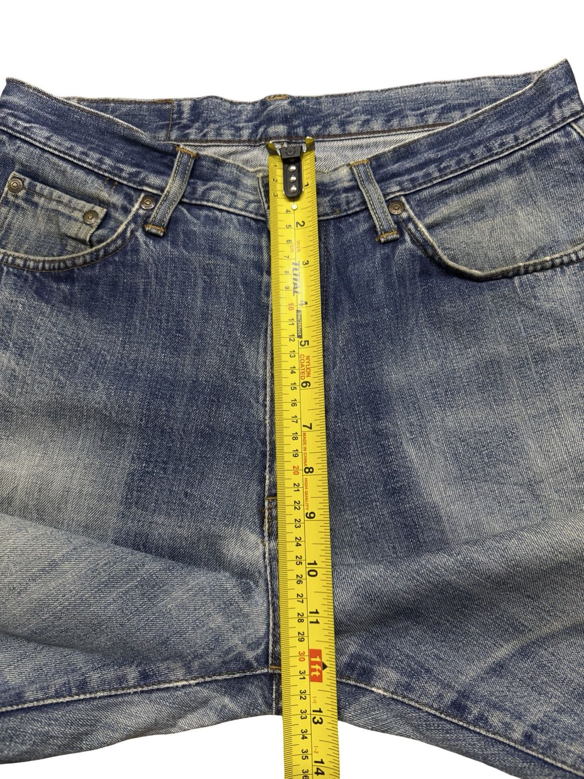 Edwin Vintage EDWIN X Jeans 605 Japan Loose Straight Baggy | W32 Size US 32 / EU 48 - 15 Thumbnail