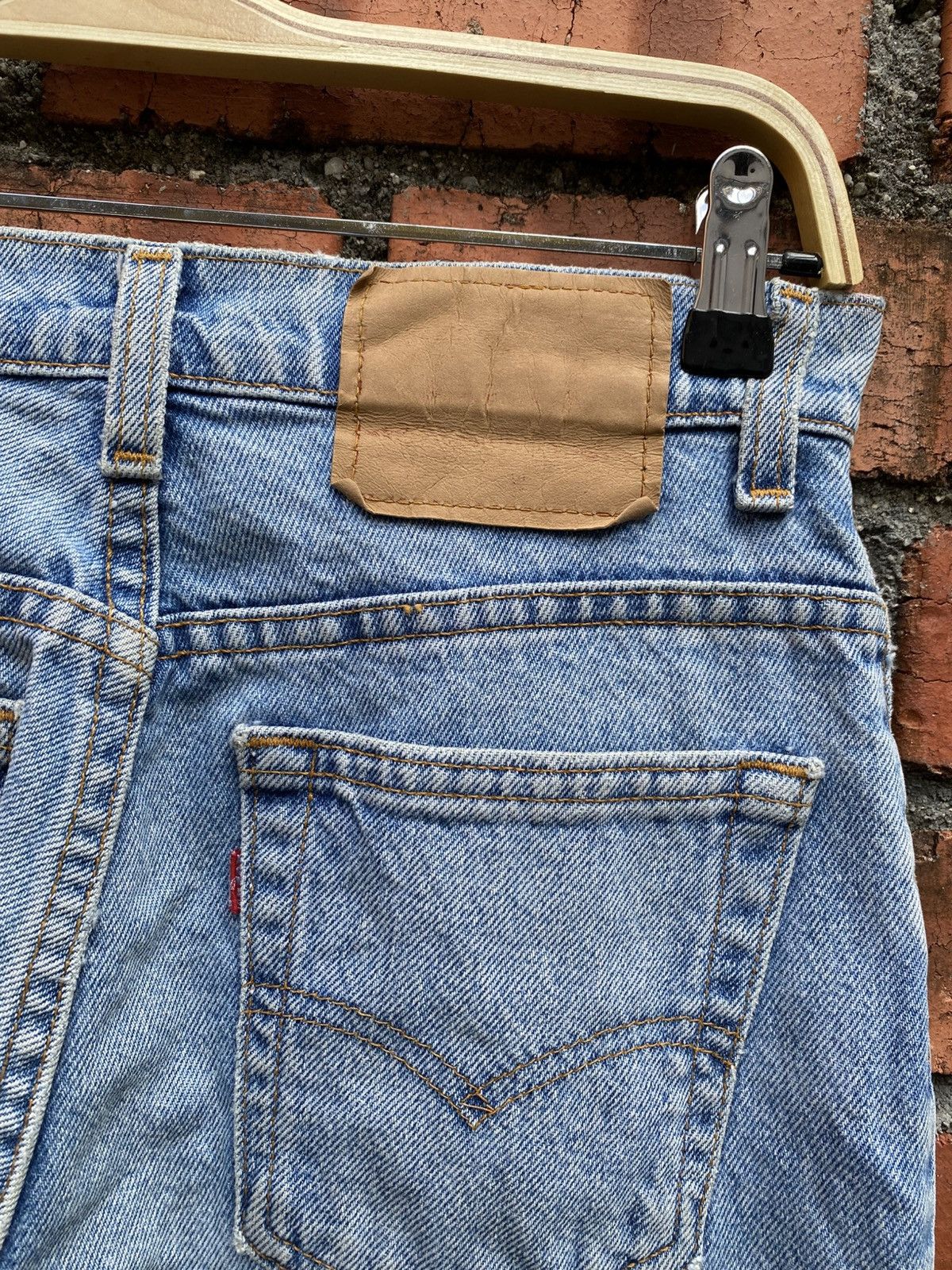 Levi's Vintage Clothing W29x31 Vintage levi's made in USA cut off legs Size 29" - 3 Thumbnail