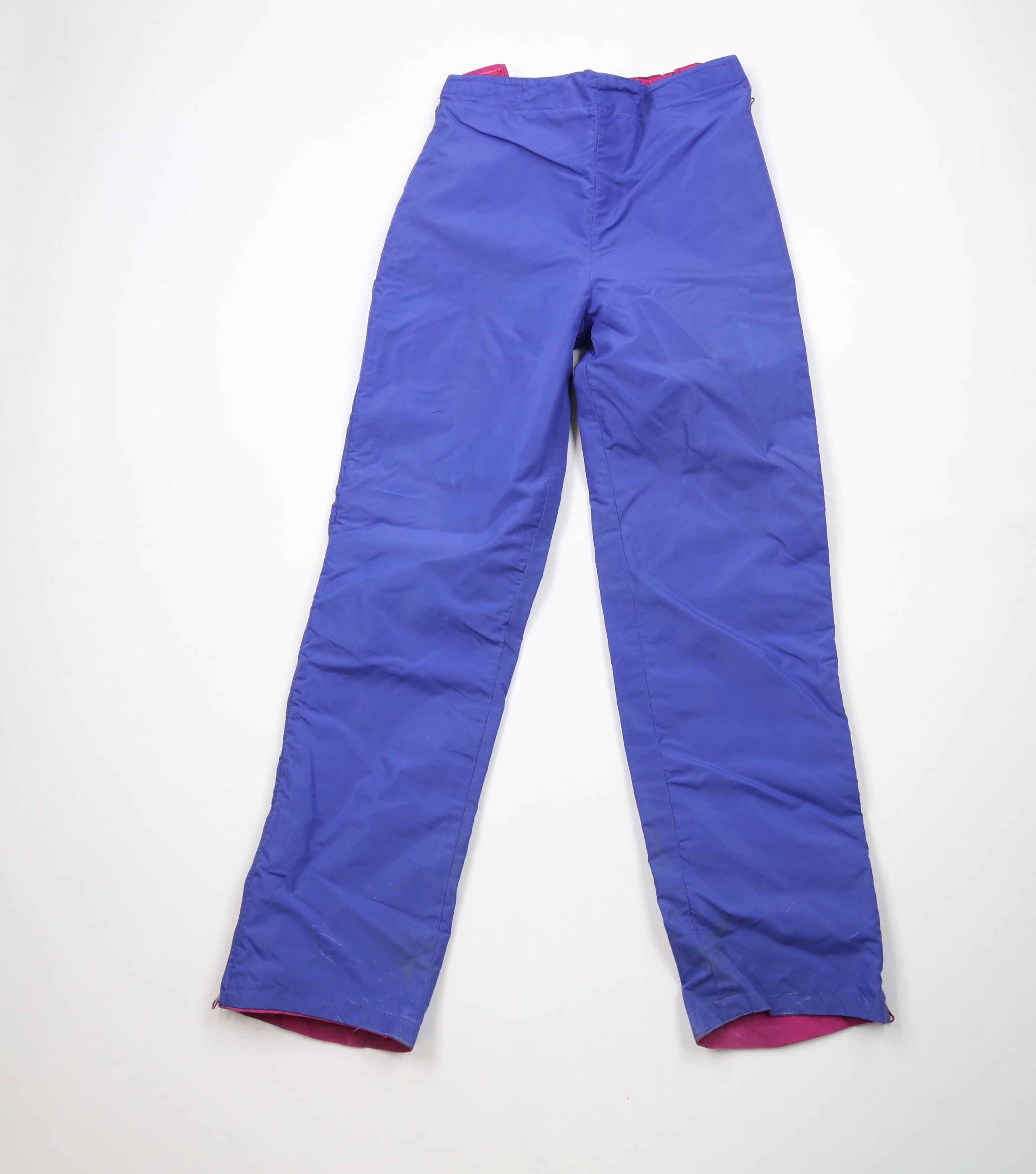 Columbia × Vintage Vintage 80s 90s Columbia Reversible Snow Pants Purple Pink Size 26" / US 2 / IT 38 - 1 Thumbnail