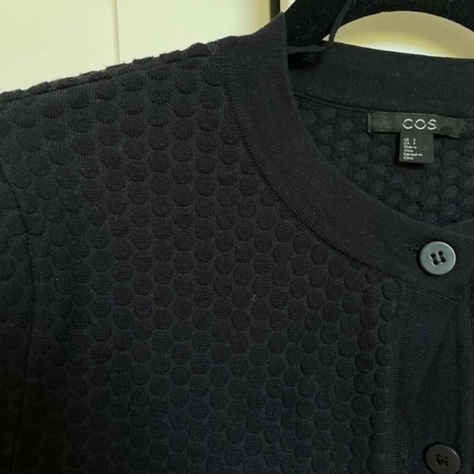 Cos COS Textured Swing Cardigan Size S / US 4 / IT 40 - 2 Thumbnail