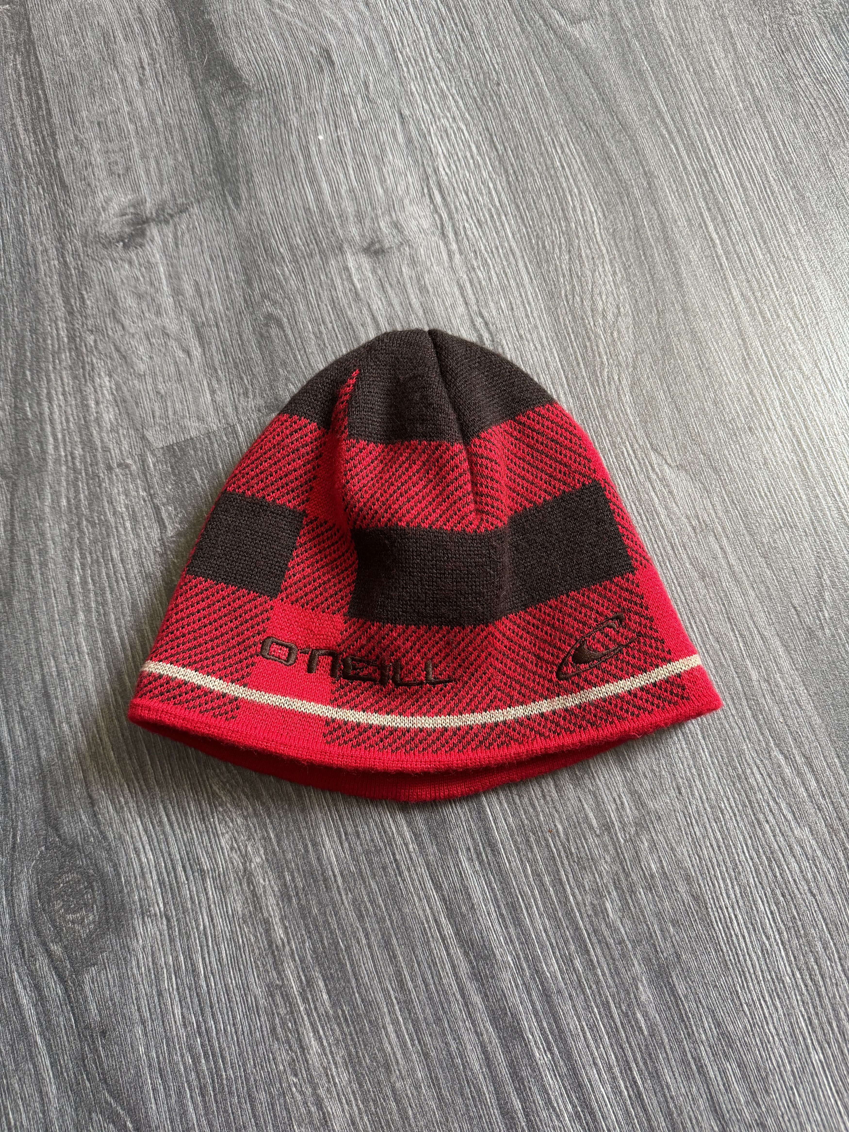 O'Neill Vintage Y2K Oneill Surf Beanie Сheckered Hat Streetwear Size ONE SIZE - 3 Thumbnail