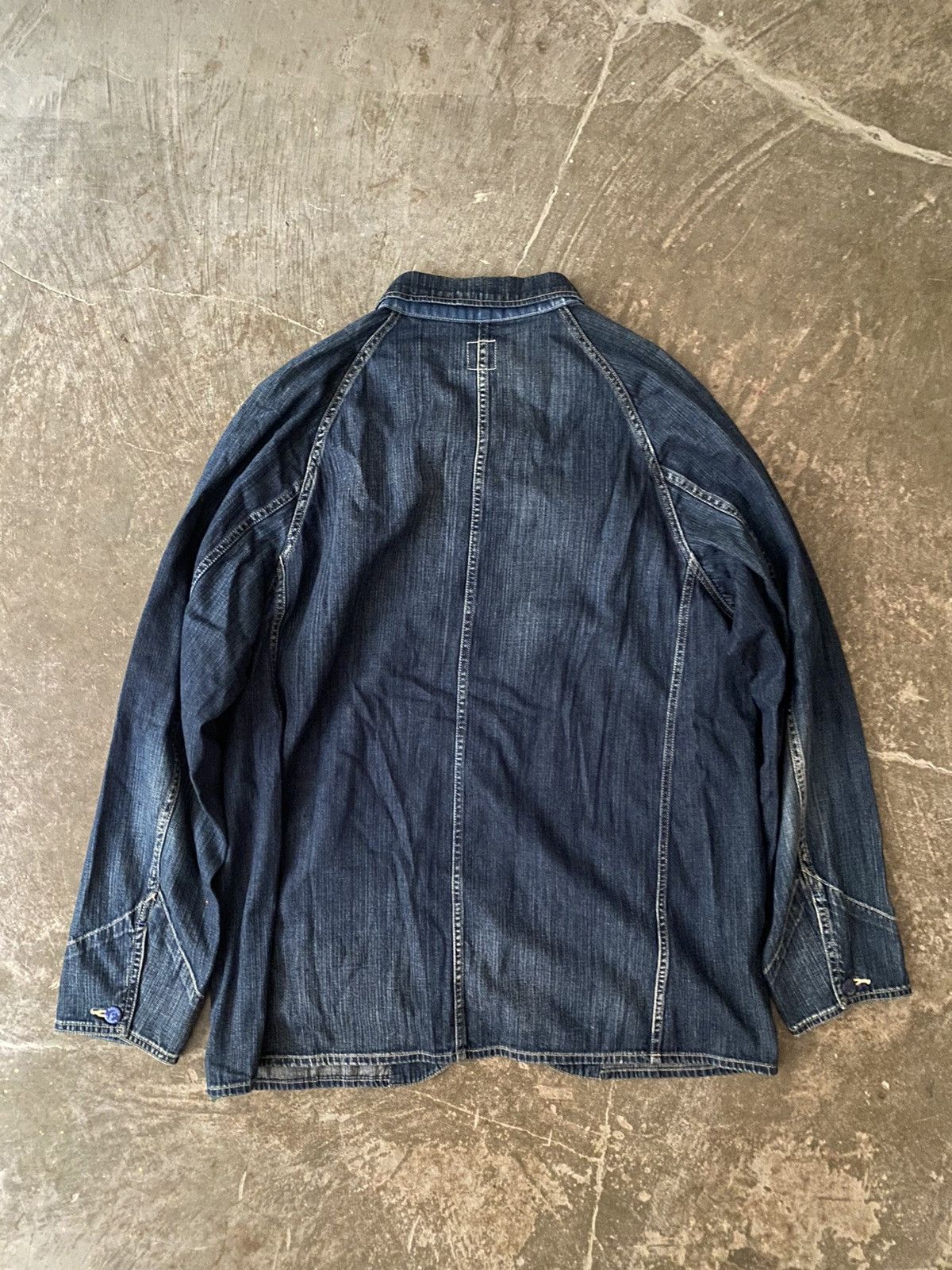 Porter Classic Porter Classic Summer Denim Jacket Kapital RRL Visvim Bode Size US L / EU 52-54 / 3 - 5 Thumbnail