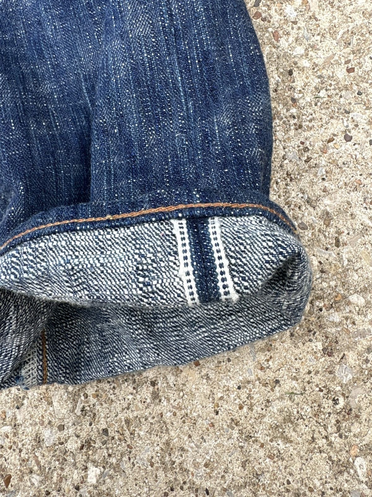Studio D'Artisan “Sou Ai” Twin Indigo Selvedge Size US 32 / EU 48 - 3 Thumbnail