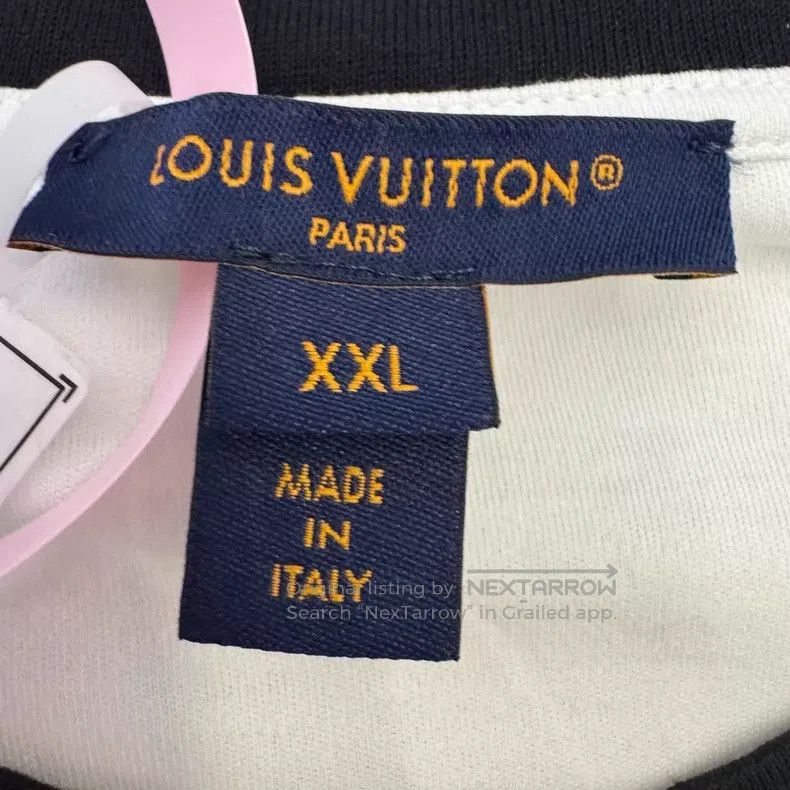 Louis Vuitton Louis Vuitton Chain-printed short sleeve Size XXL / US 16-18 / IT 52-54 - 4 Thumbnail
