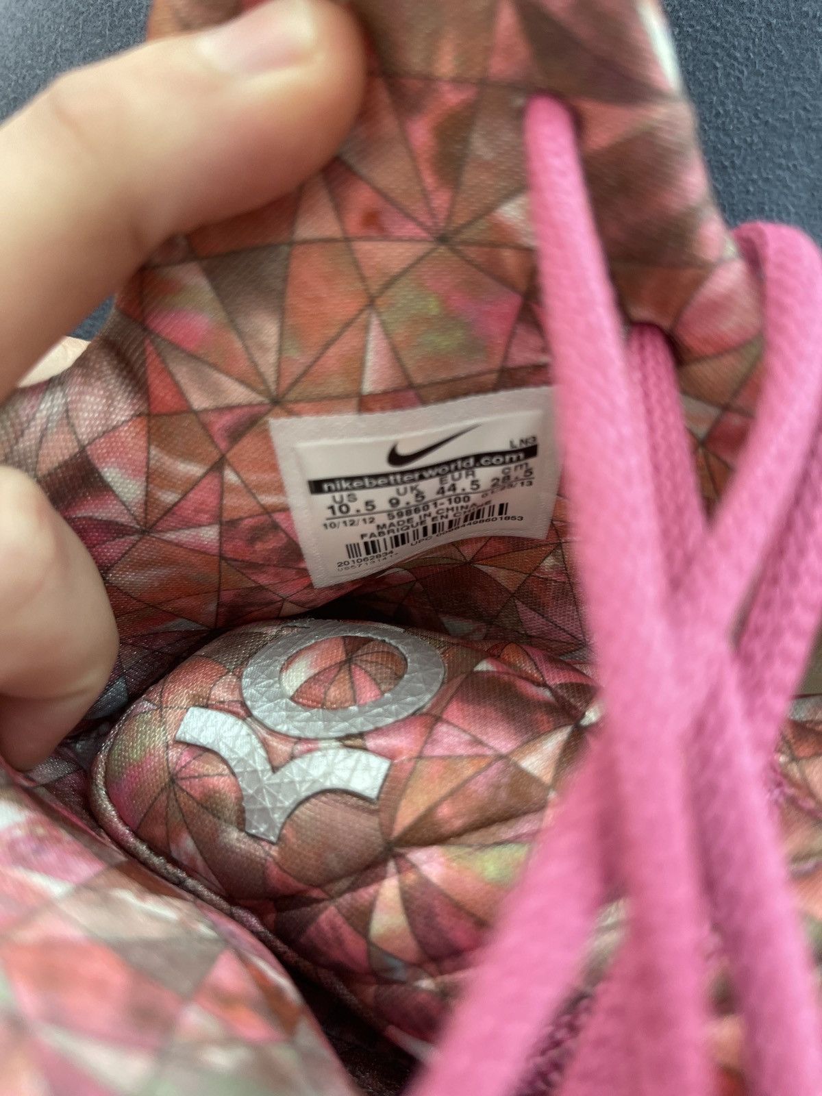 Nike KD V Aunt Pearls Size US 10.5 / EU 43-44 - 5 Thumbnail