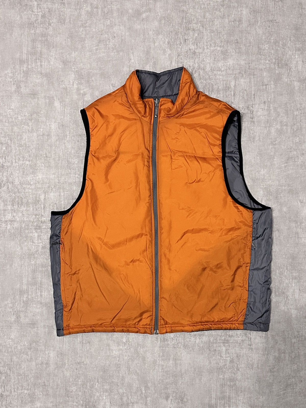 Nike × Vintage 90s Nike Swoosh Reversible Vintage Y2K Nylon Retro Vest Size US L / EU 52-54 / 3 - 4 Thumbnail