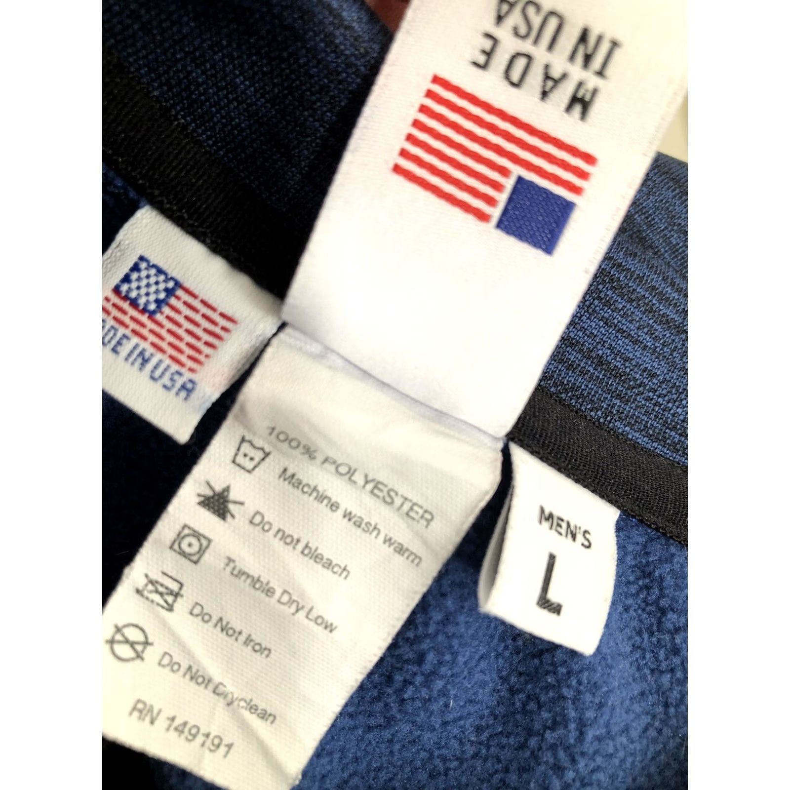 Topo Designs Topo Designs / USA - New / Unworn - Mens L Sweatshirt Pullover Blue USA Theme 90s? (If applicable) Size US L / EU 52-54 / 3 - 6 Thumbnail