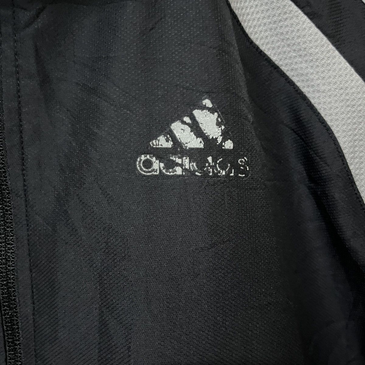 Adidas × Vintage Vintage Adidas Mock Neck Windbreaker Size US S / EU 44-46 / 1 - 3 Thumbnail