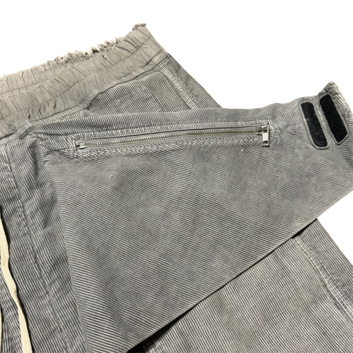 Rick Owens Drkshdw Rick Owens Drkshdw Memphis Corduroy Dark Grey Size US 34 / EU 50 - 4 Thumbnail