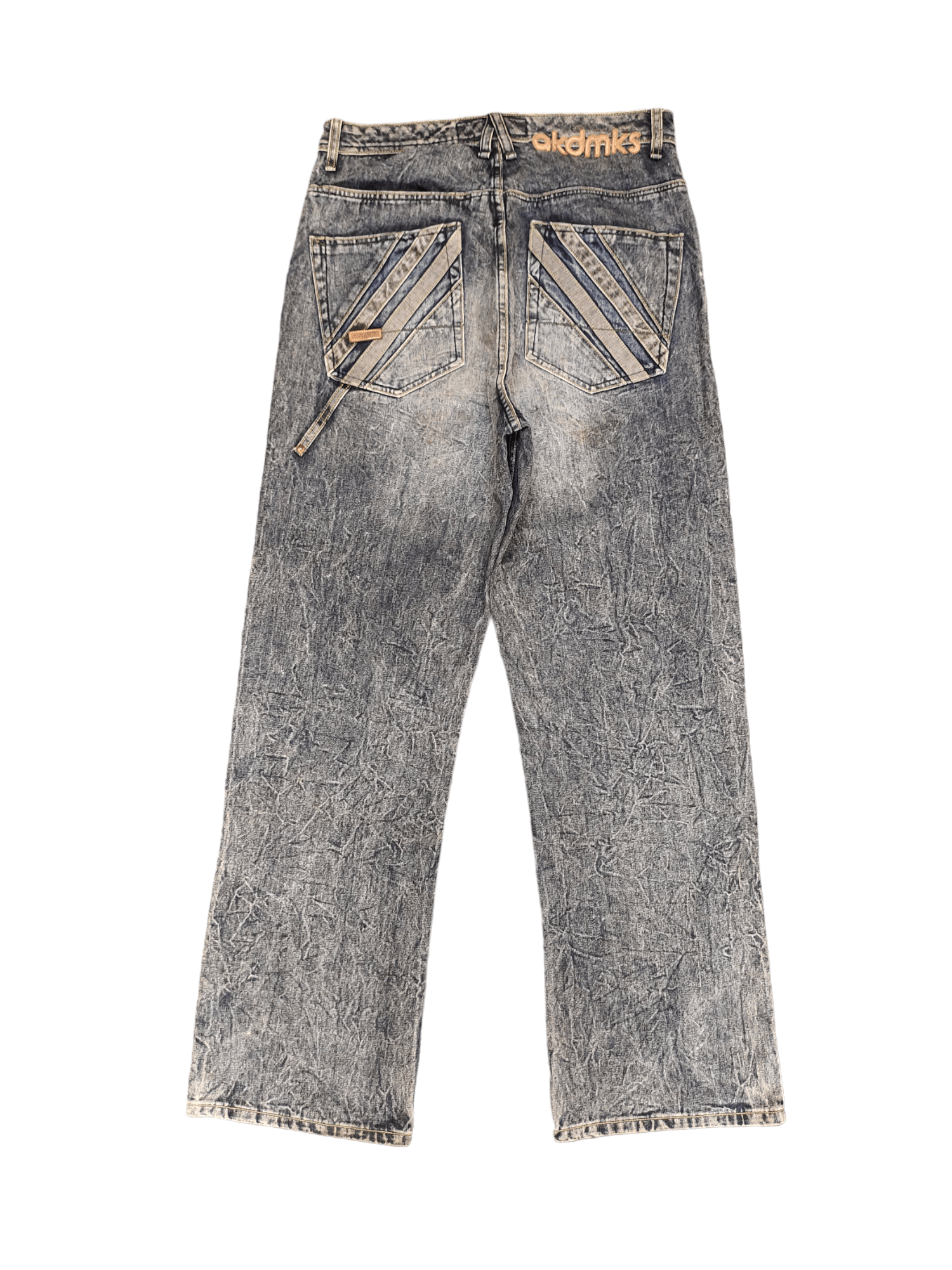 Akademiks Baggy Jeans 90s Akademiks Wide Leg Denim Y2k Jnco Size US 32 / EU 48 - 1 Thumbnail