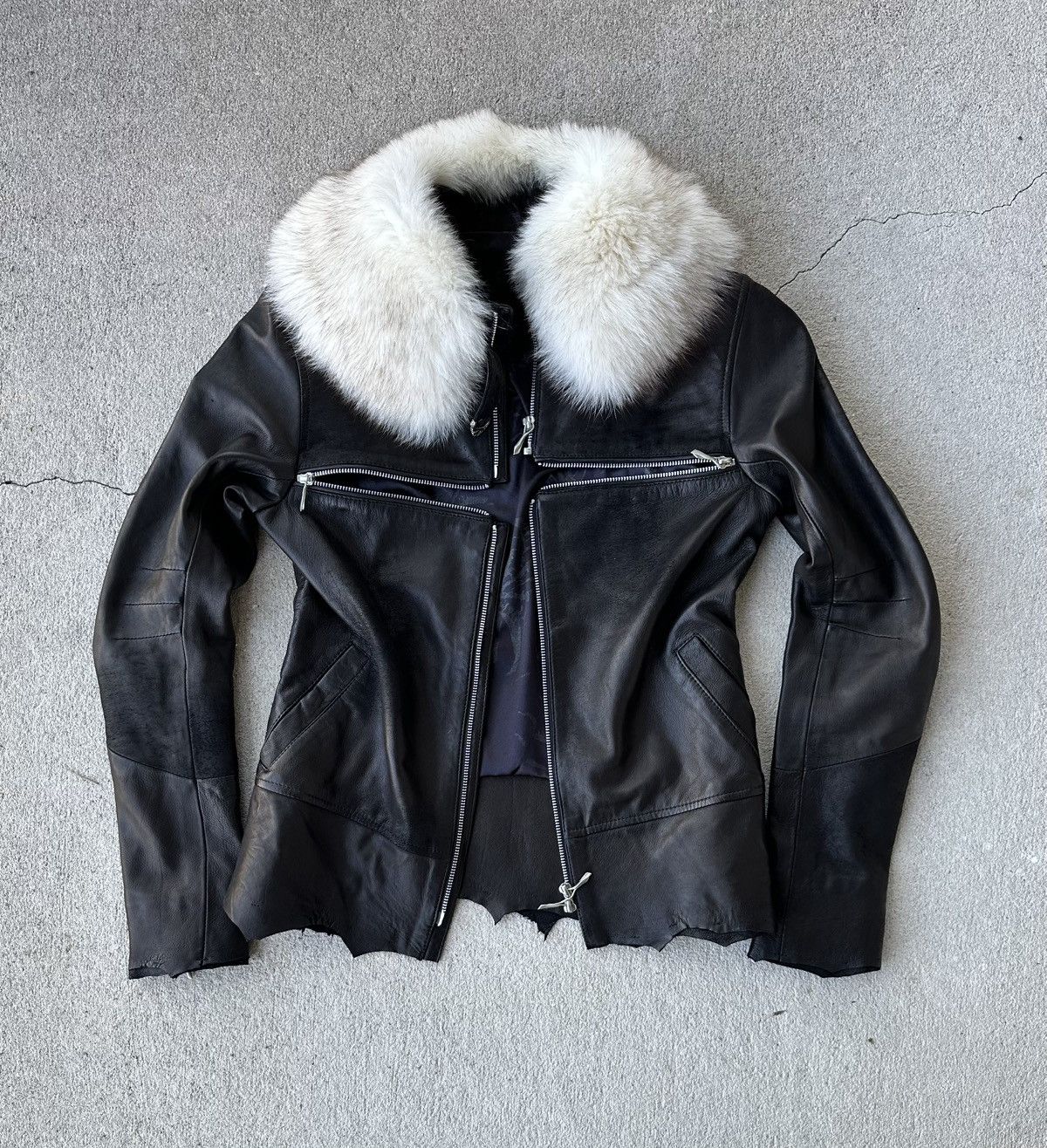 14th Addiction 14th Addiction cross zip jacket size 4 | Grailed