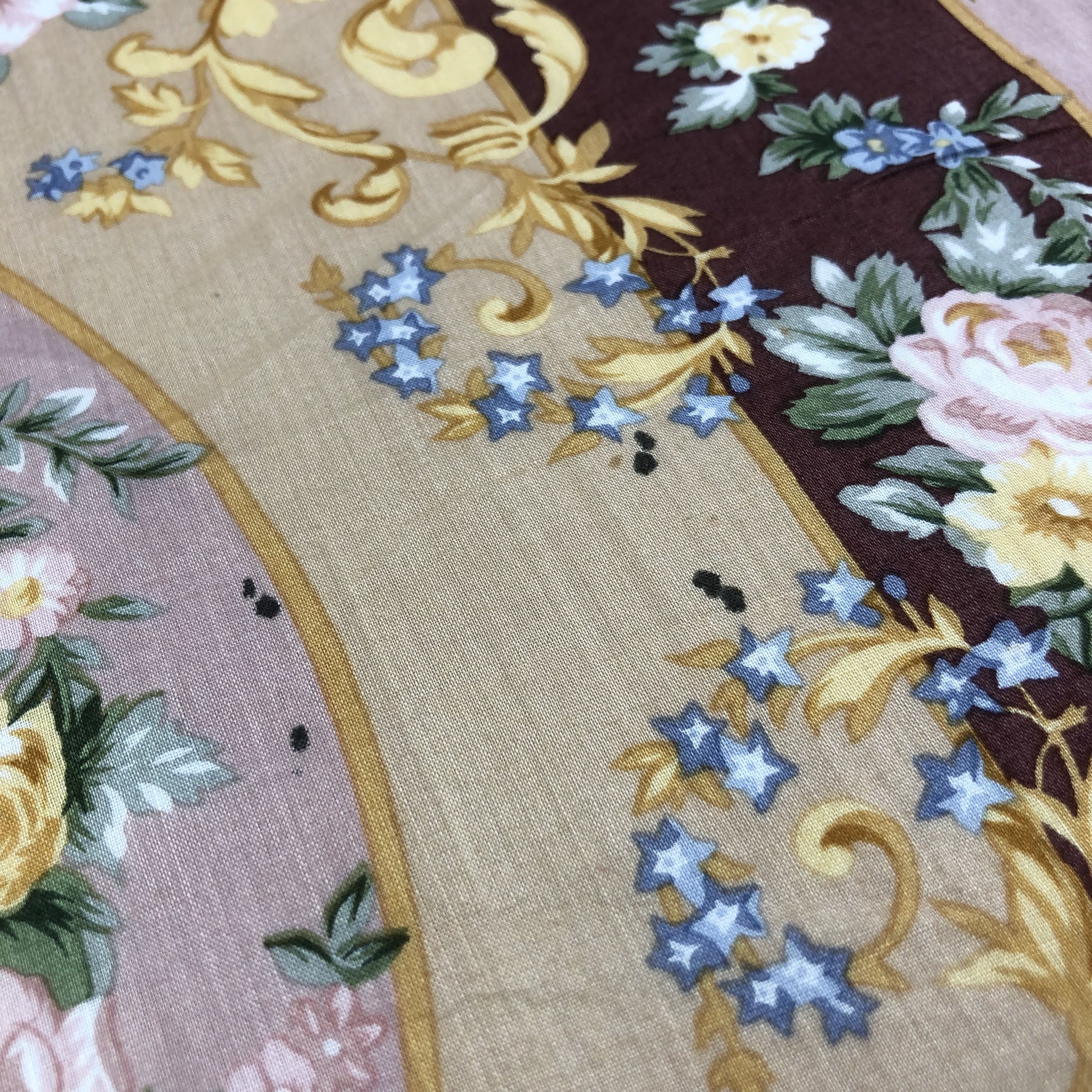 Ralph Lauren × Vintage Ralph Lauren Baroque Handkerchief Neckerchief Bandana H1779 Size ONE SIZE - 9 Thumbnail