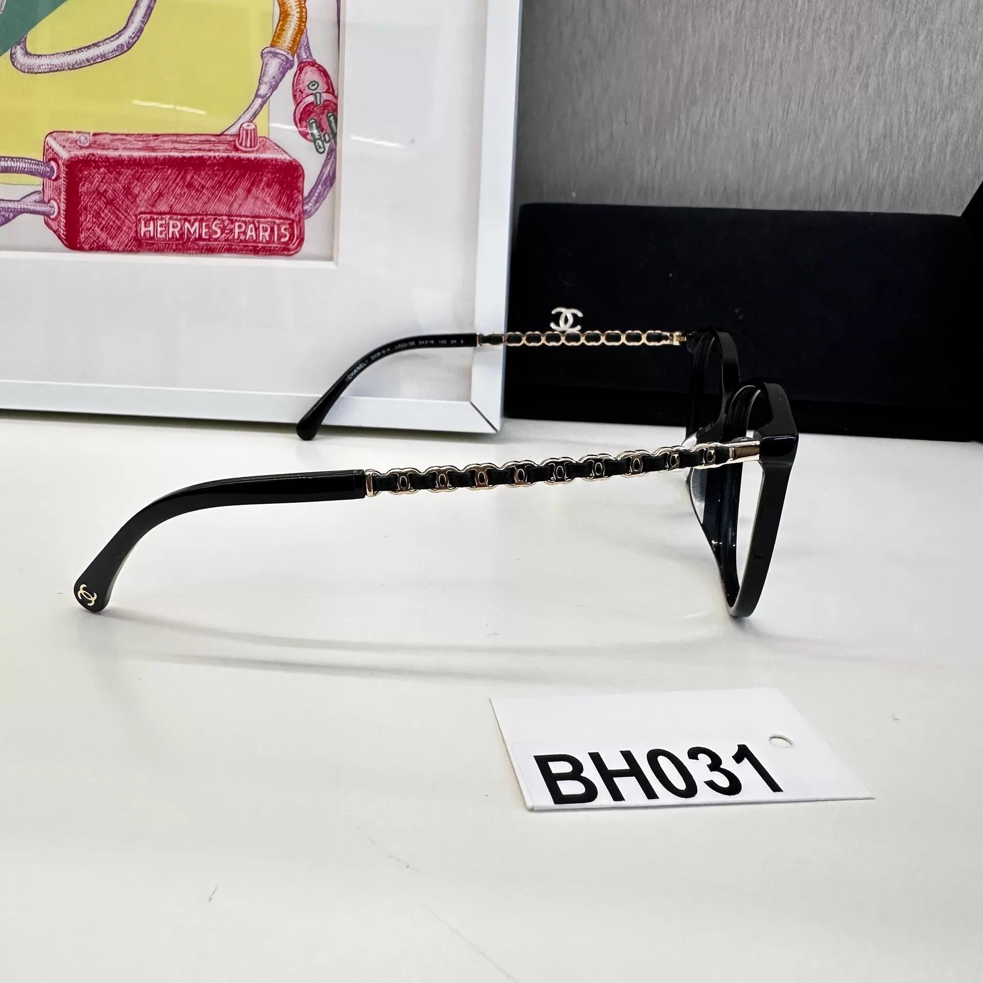 Chanel Chanel Chain Eyeglasses Frame BH031 Size ONE SIZE - 3 Thumbnail