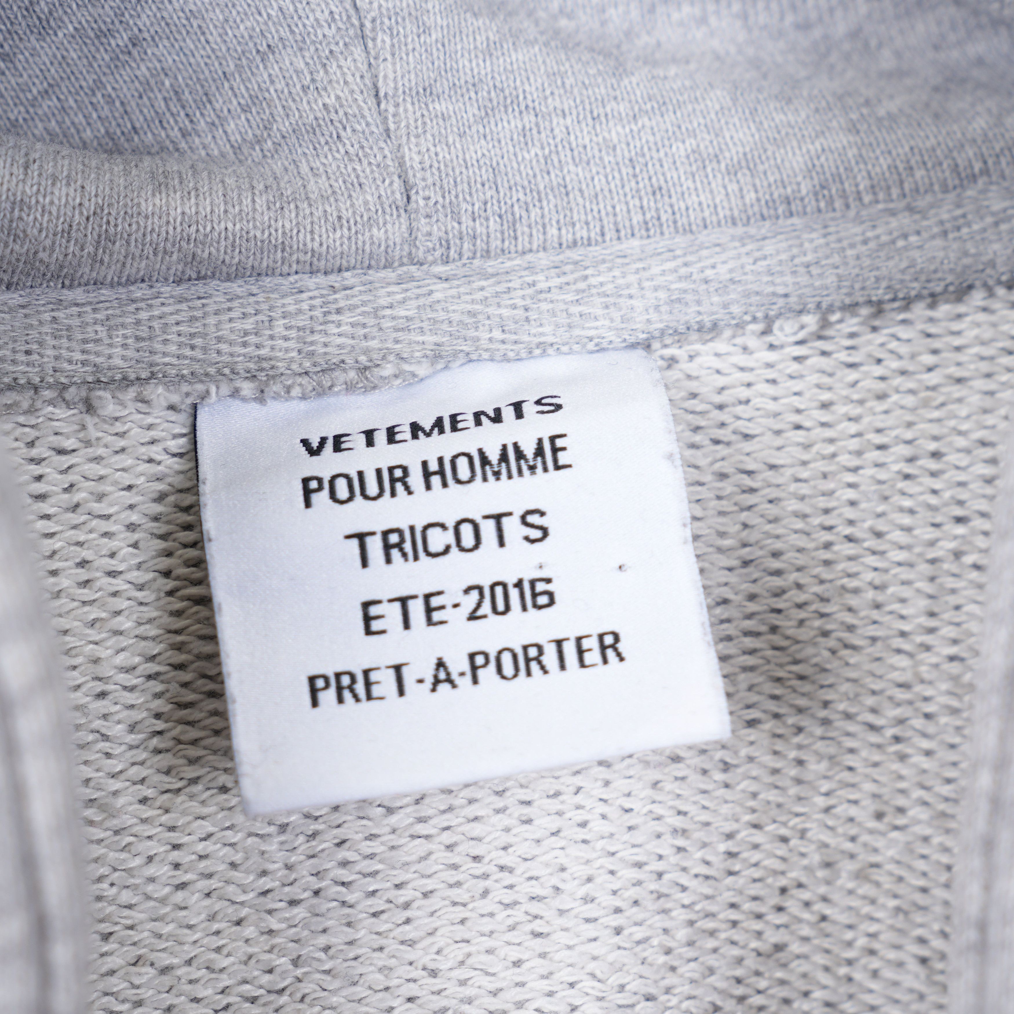 Vetements VETEMENTS CHAMPION PARODY LOGO HOODIE Size US M / EU 48-50 / 2 - 4 Thumbnail